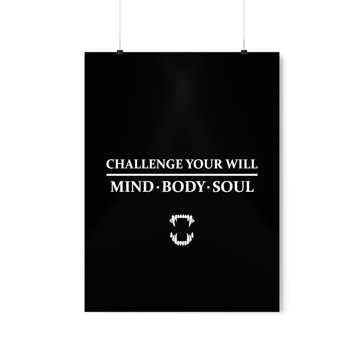 GFWP "Challenge Your Will" Premium Matte Vertical Posters