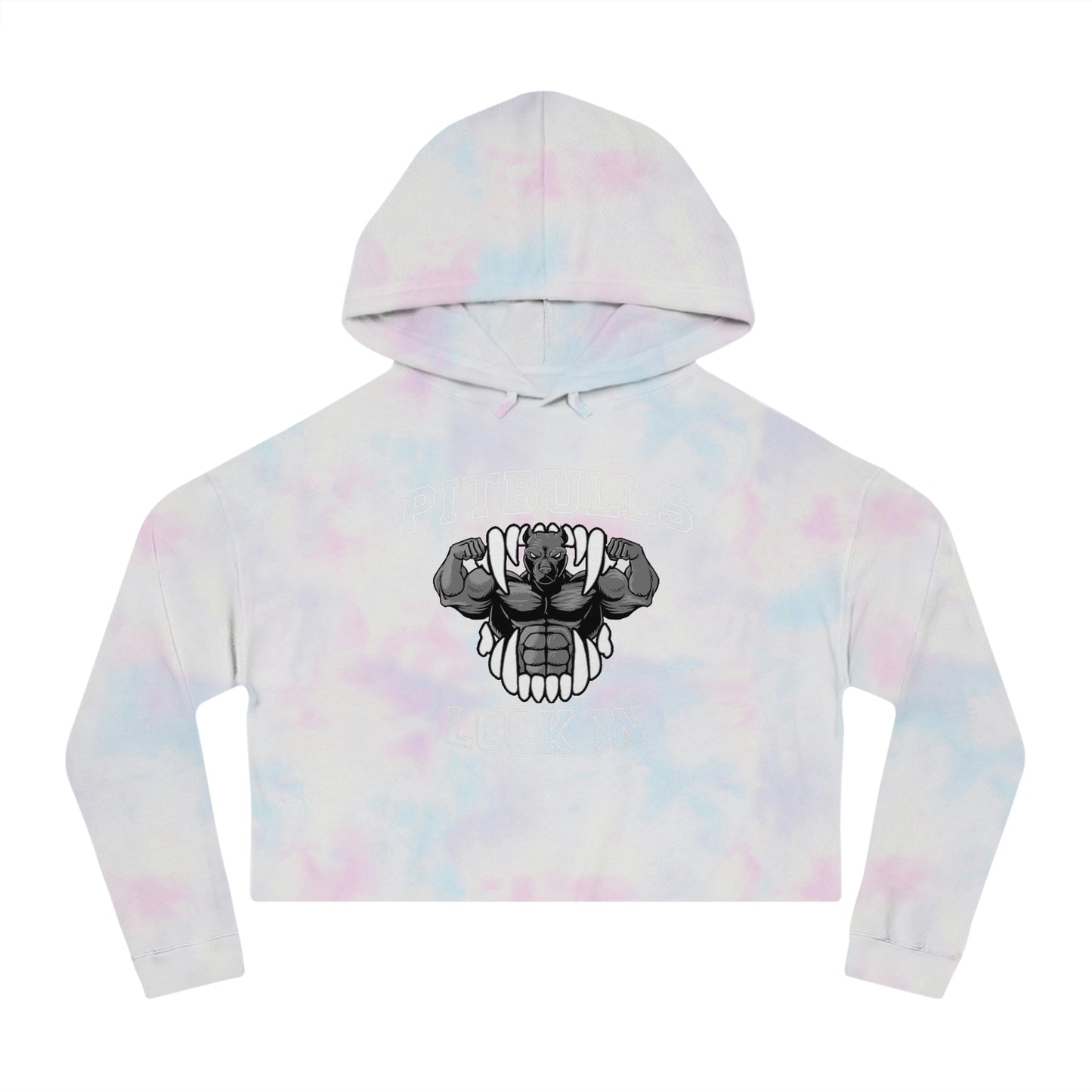 GFWP "Pitbulls Lock In" Women’s Cropped Hooded Sweatshirt
