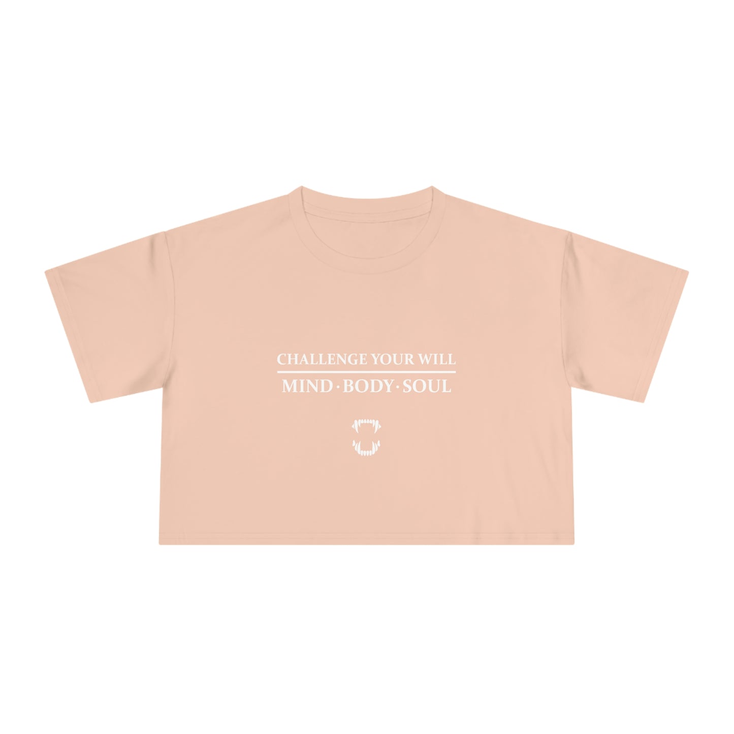 GFWP "Challenge Your Will" Women's Crop Tee
