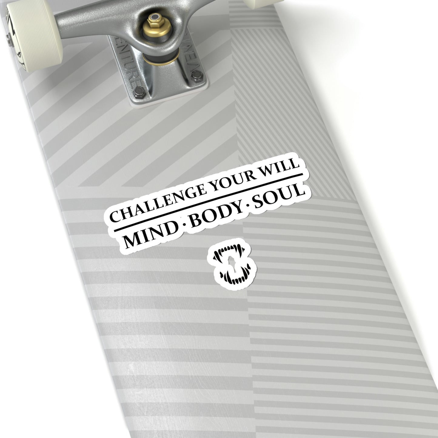 GFWP "Challenge Your Will" Cut Stickers