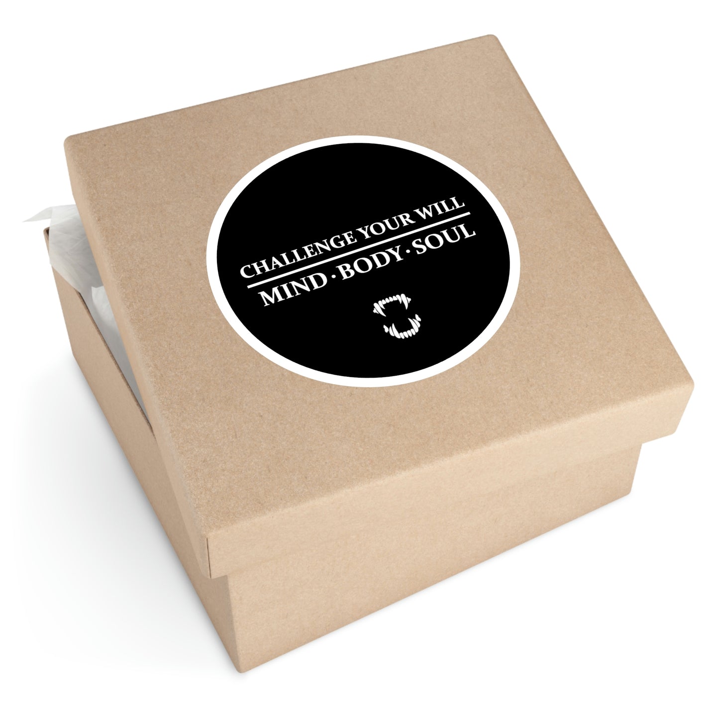 GFWP "Challenge Your Will" Round Stickers, Indoor\Outdoor