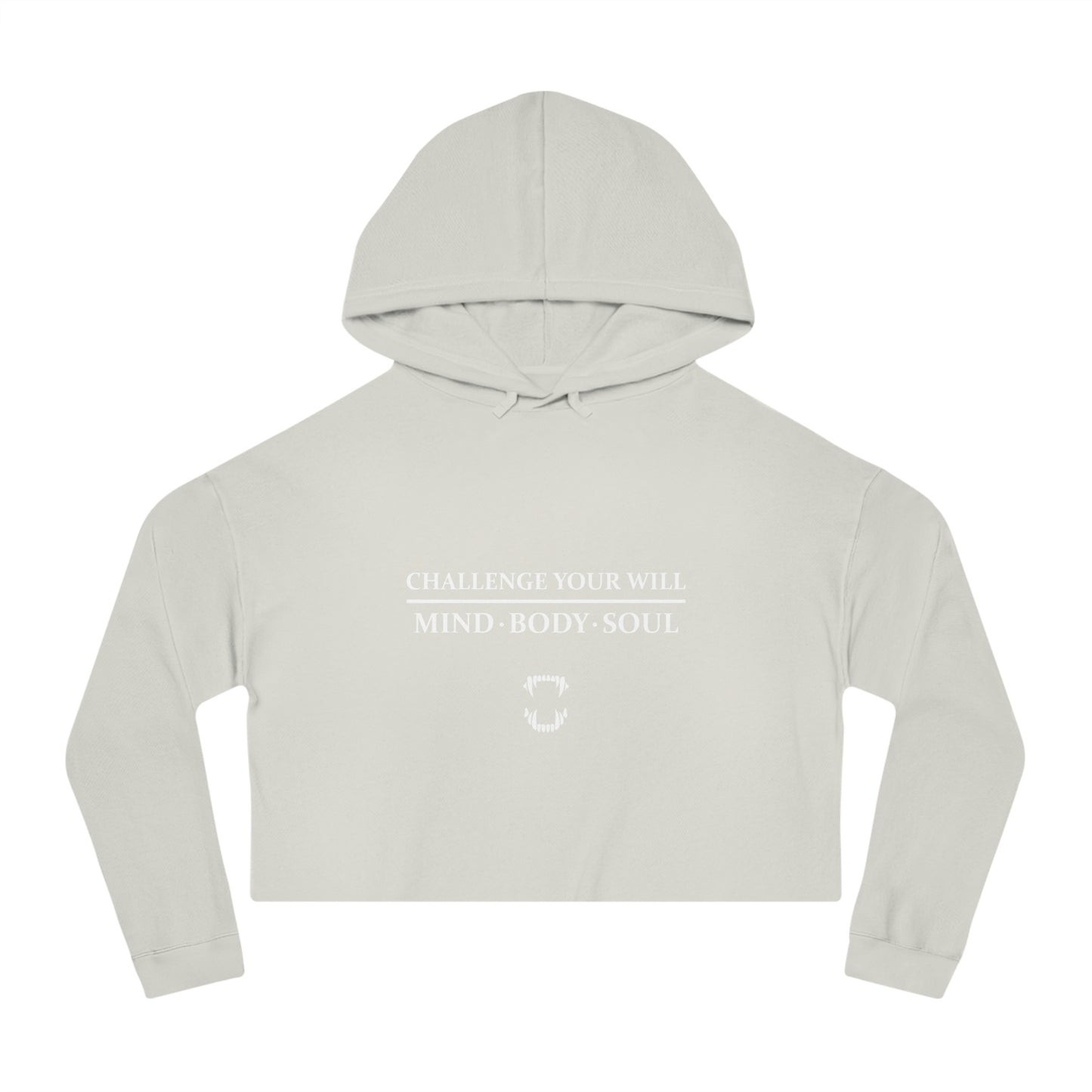 GFWP "Challenge Your Will" Women’s Cropped Hooded Sweatshirt