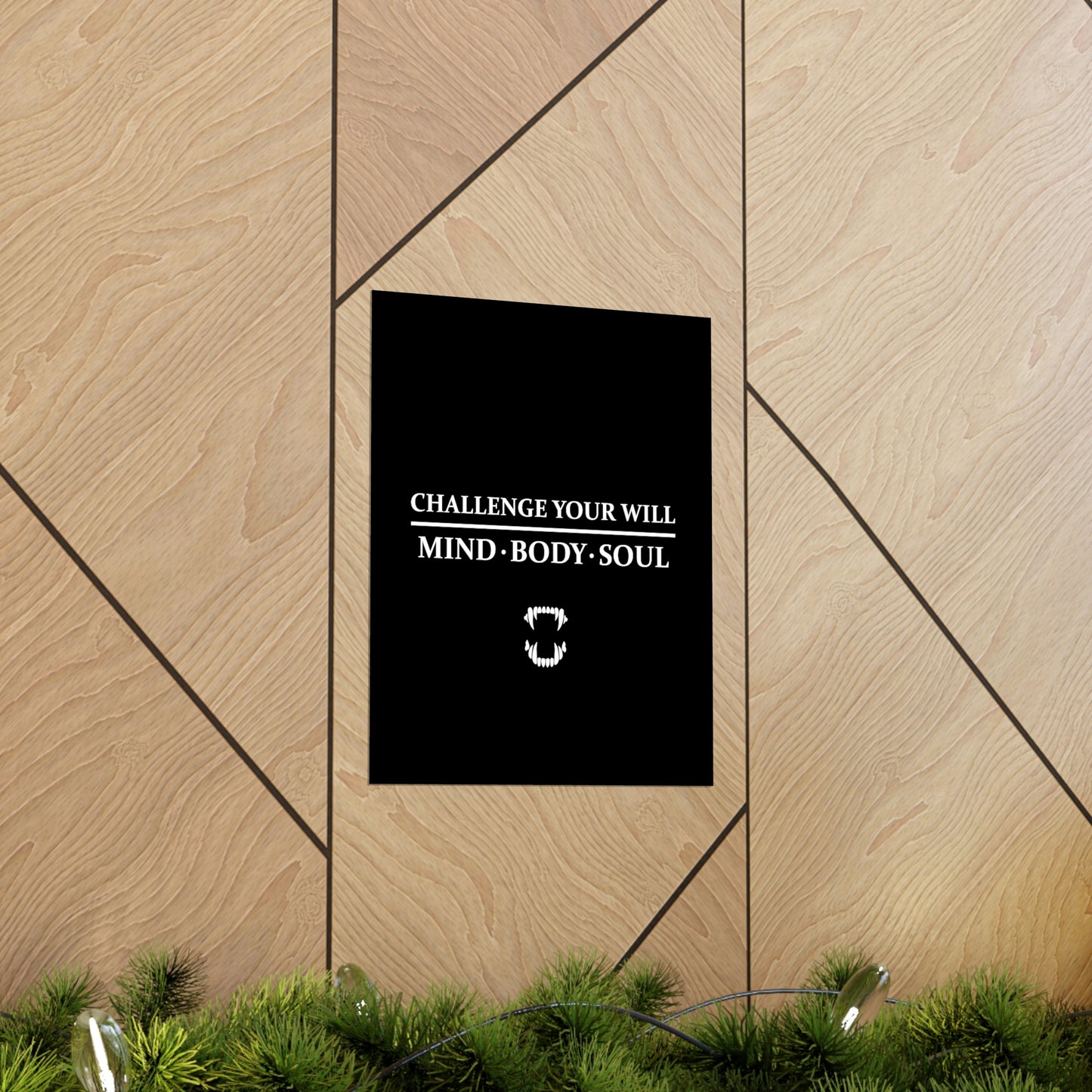 GFWP "Challenge Your Will" Premium Matte Vertical Posters