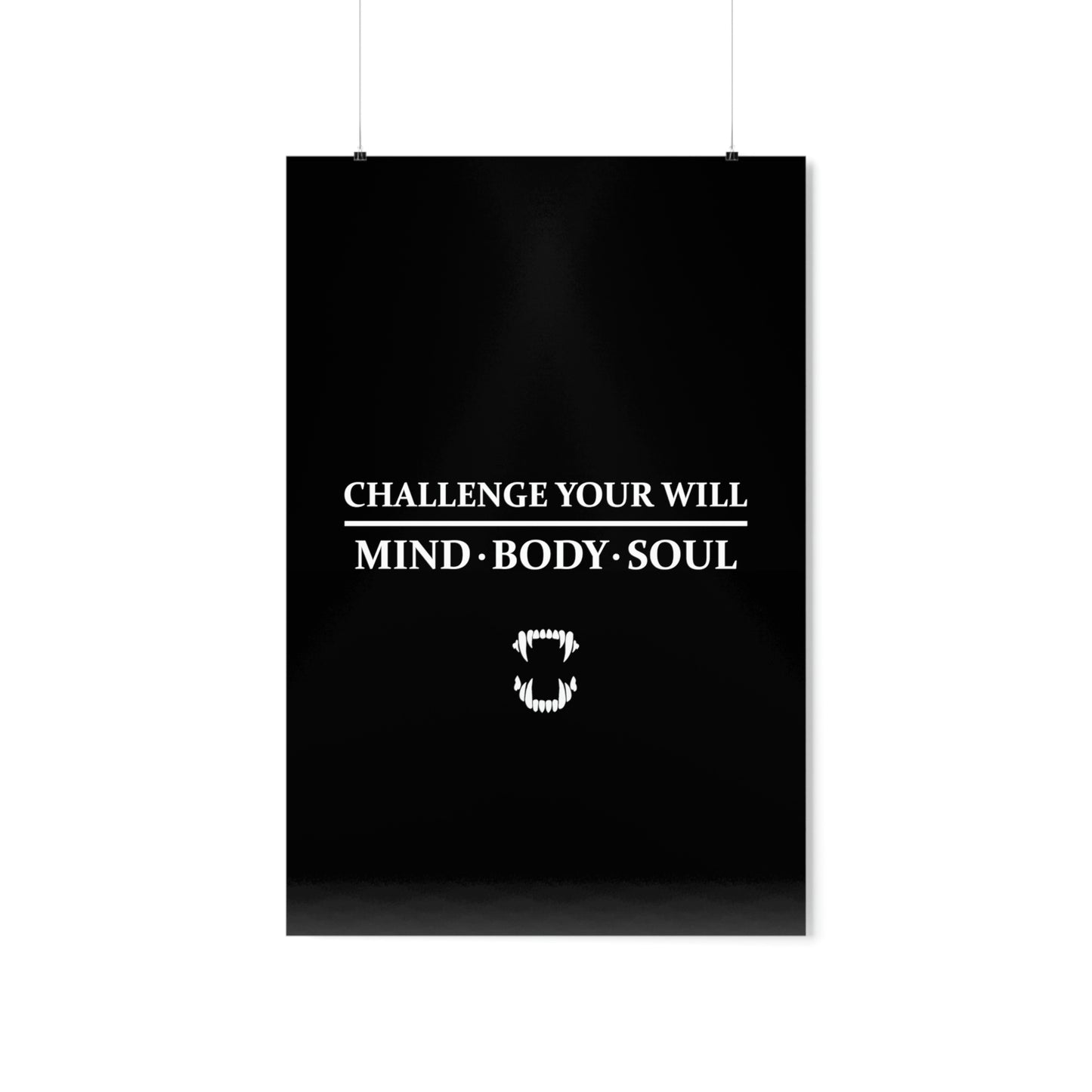 GFWP "Challenge Your Will" Premium Matte Vertical Posters