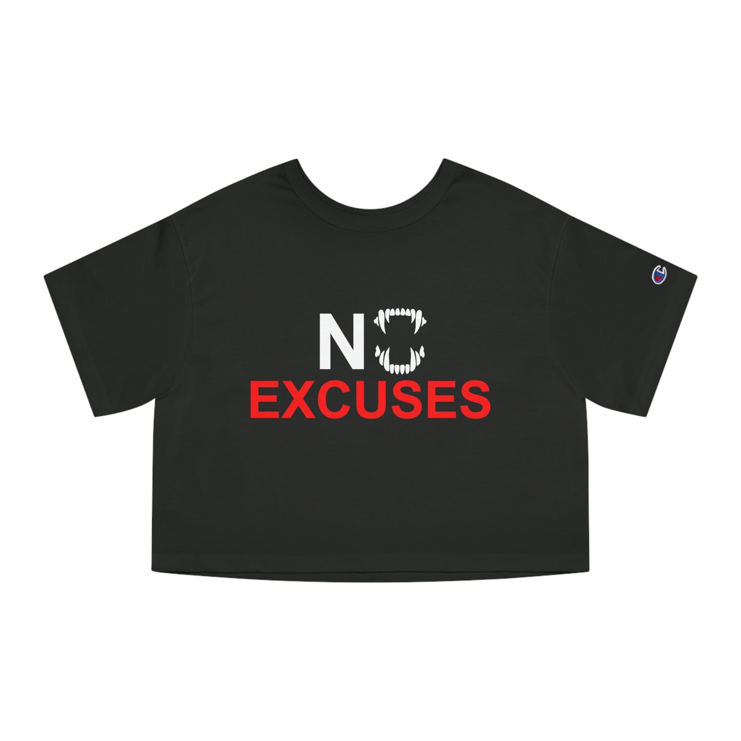 GFWP "No Excuses!" Champion Women's Cropped T-Shirt