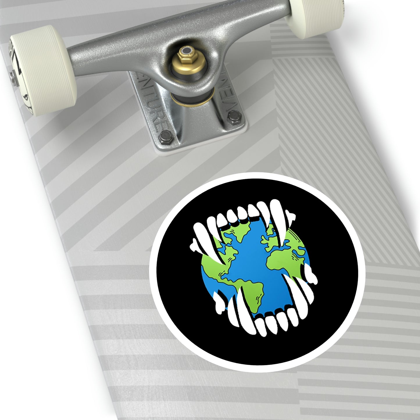 GFWP "Leave Your Mark" World Round Stickers, Indoor\Outdoor
