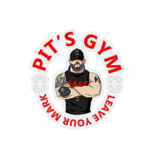 GFWP "Pit's Gym" Cut Stickers