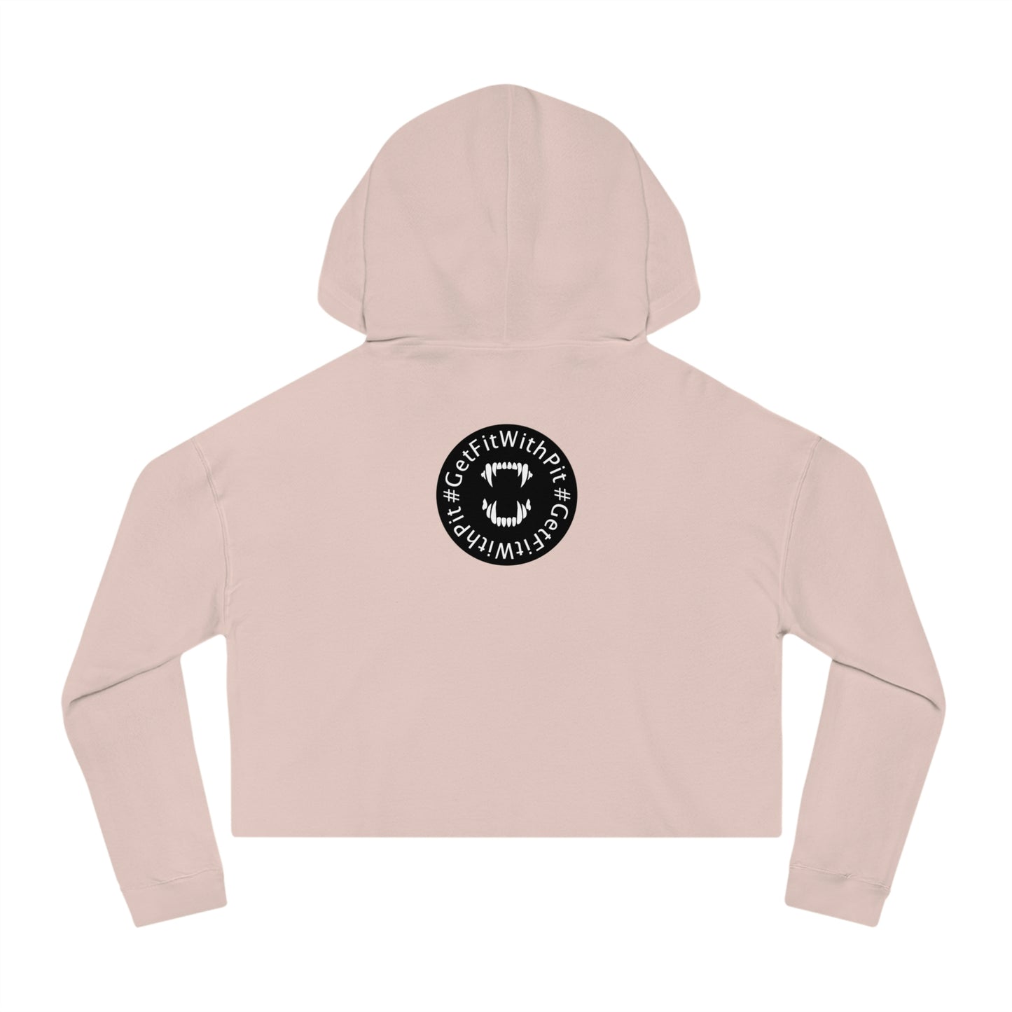 GFWP "Pitbulls" Graphic Cropped Hooded Sweatshirt