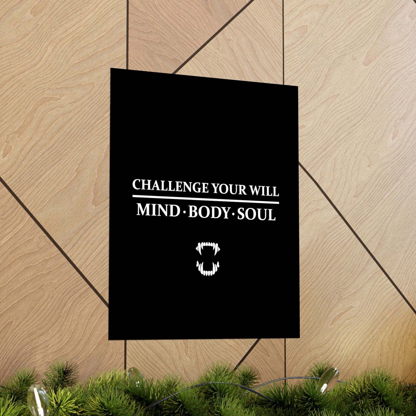 GFWP "Challenge Your Will" Premium Matte Vertical Posters