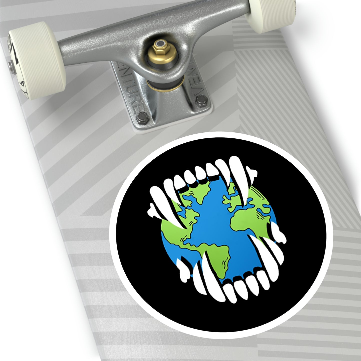 GFWP "Leave Your Mark" World Round Stickers, Indoor\Outdoor