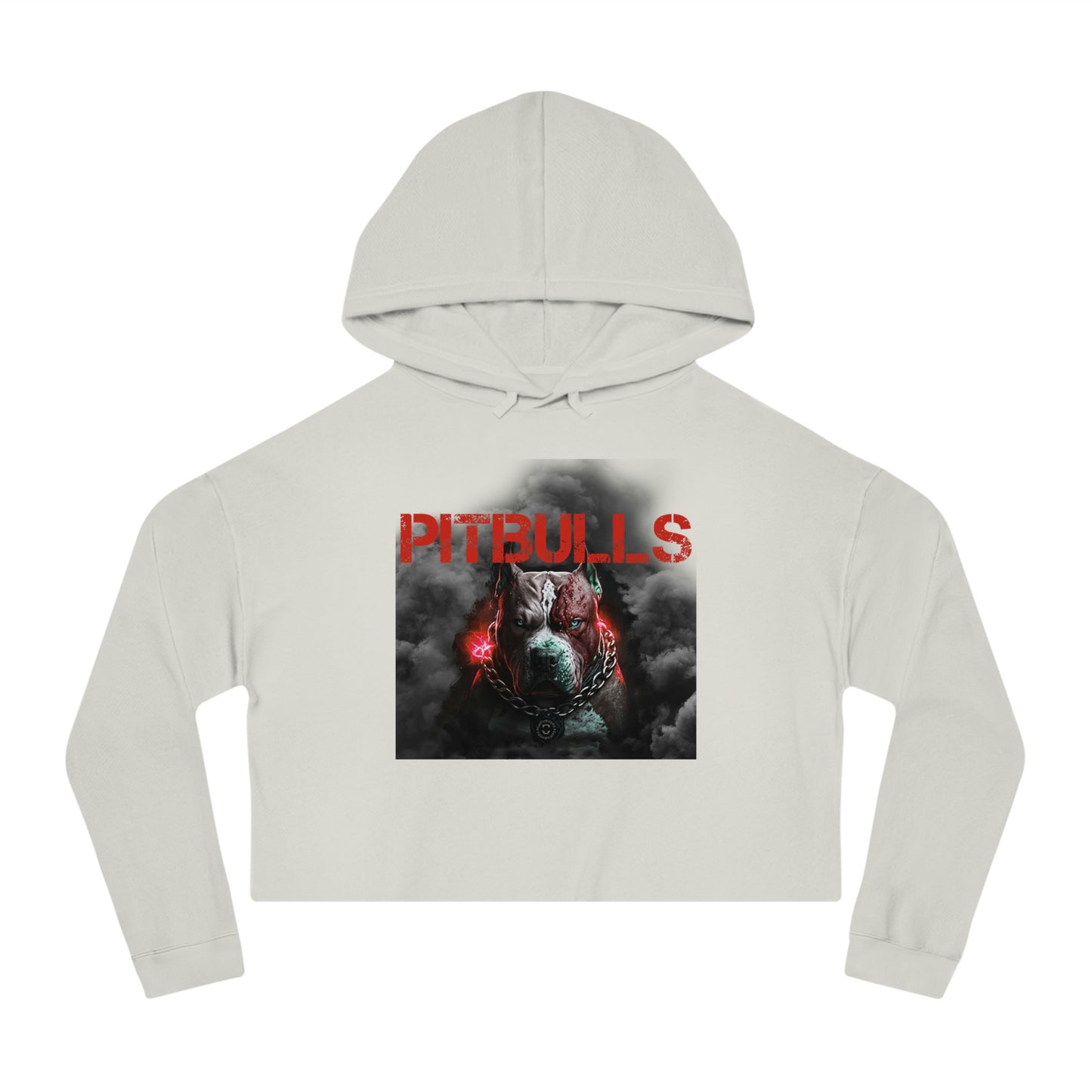GFWP "Pitbulls" Graphic Cropped Hooded Sweatshirt