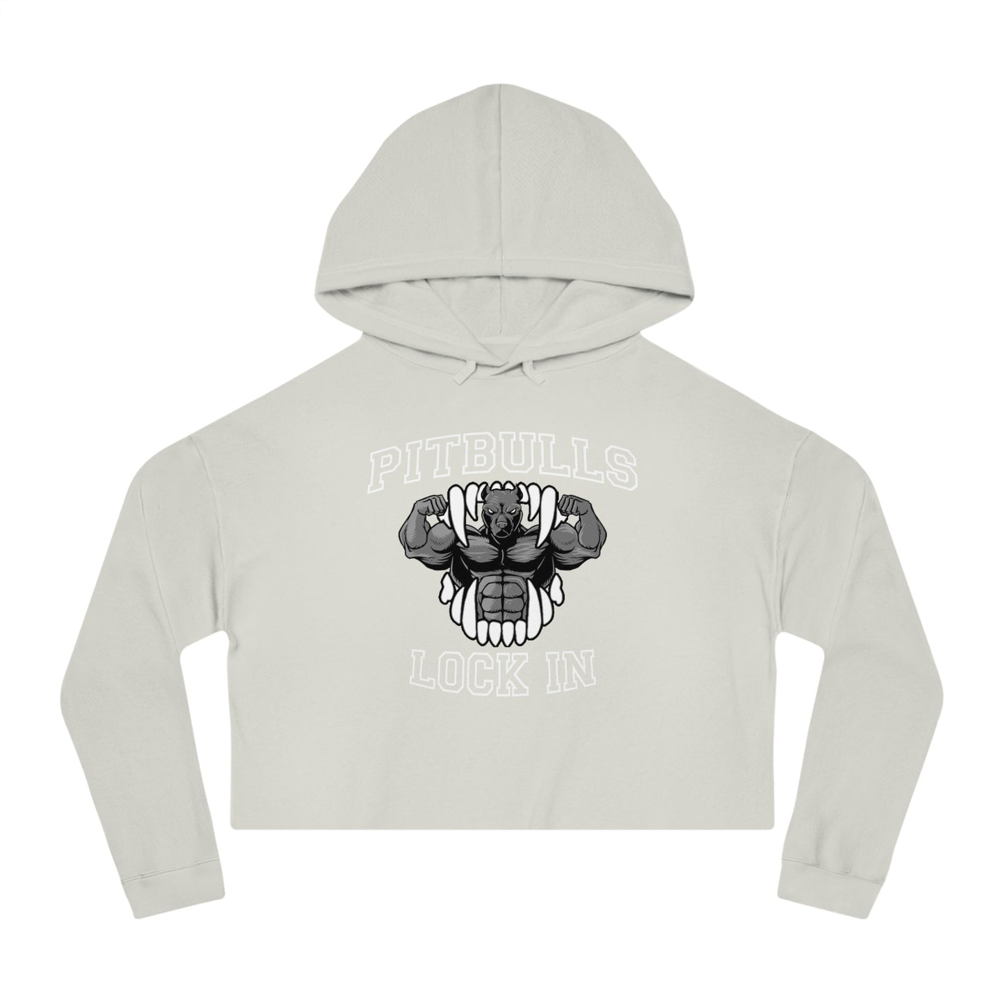 GFWP "Pitbulls Lock In" Women’s Cropped Hooded Sweatshirt