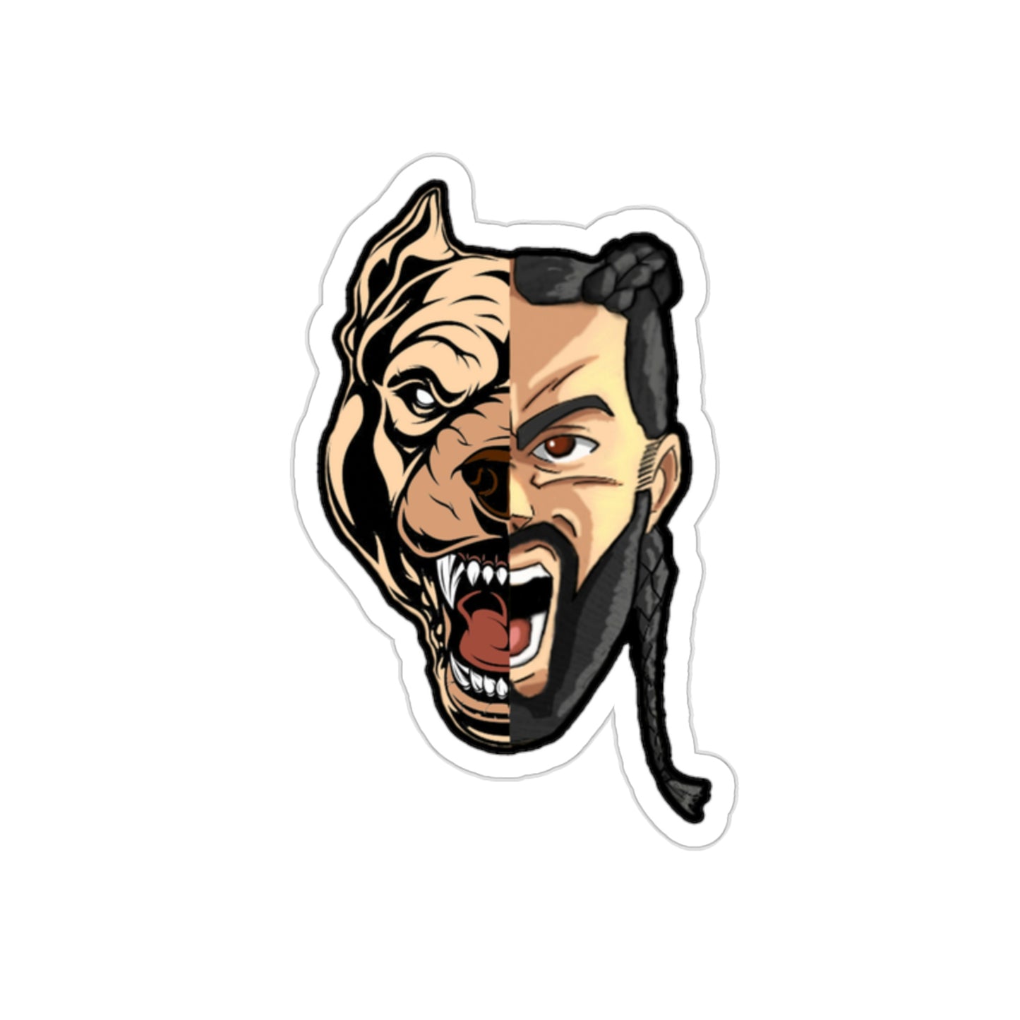GFWP "Got That Dog In Me" Cut Stickers