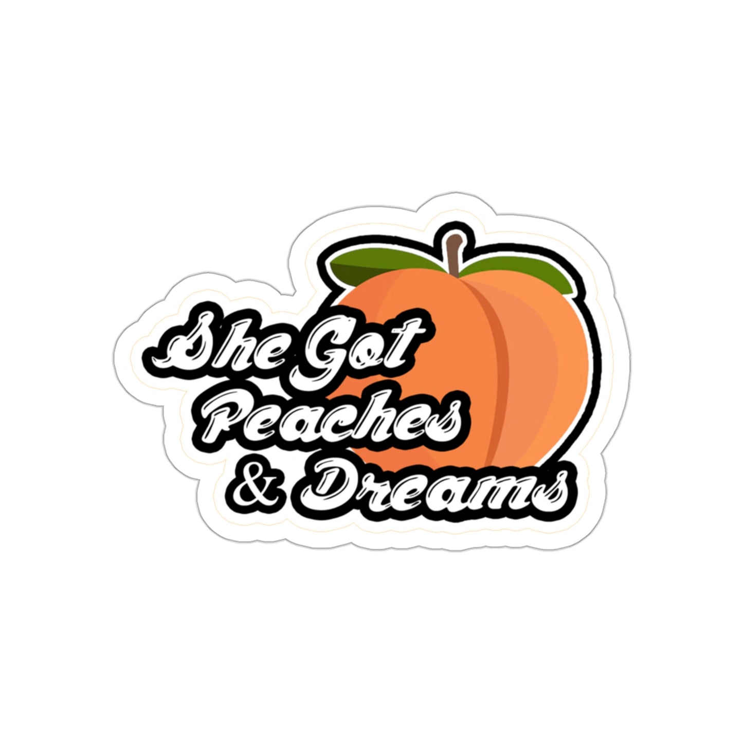 GFWP "Peaches And Dreams" Cut Stickers