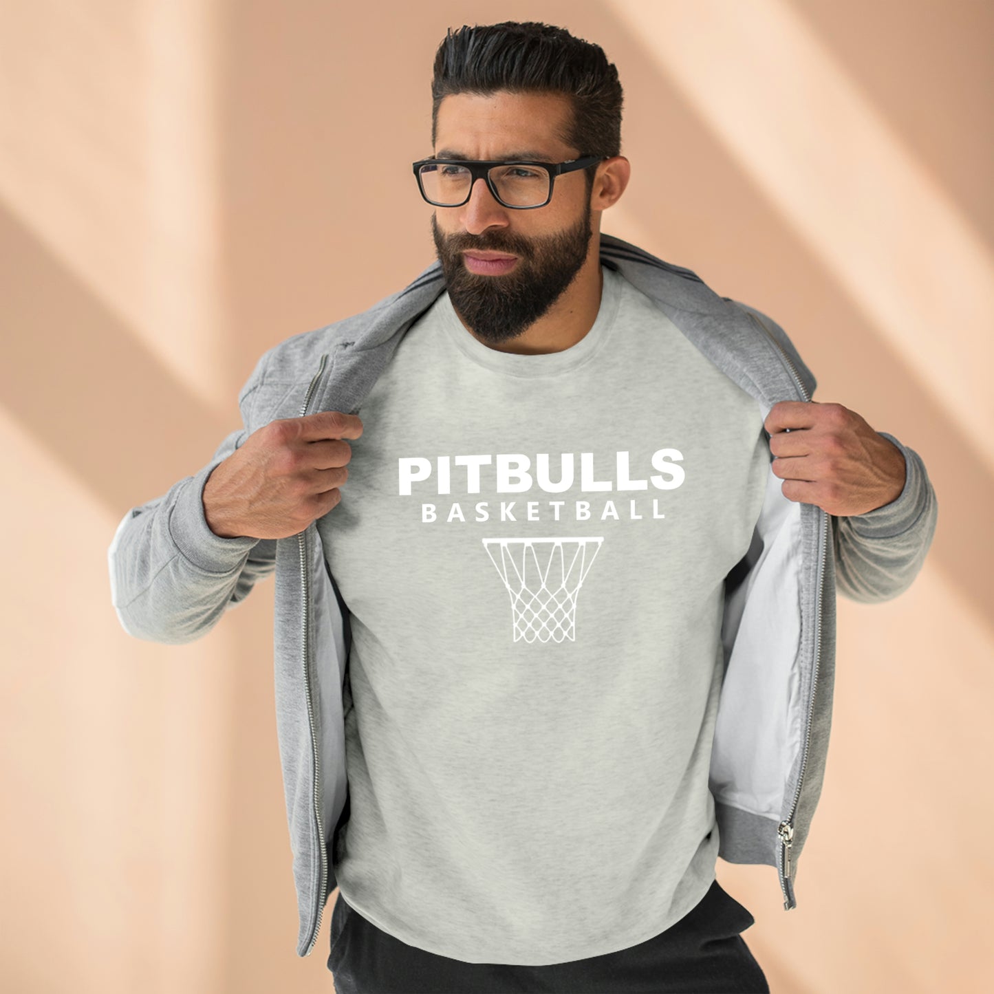 GFWP "Pitbulls Basketball" II Unisex Premium Crewneck Sweatshirt