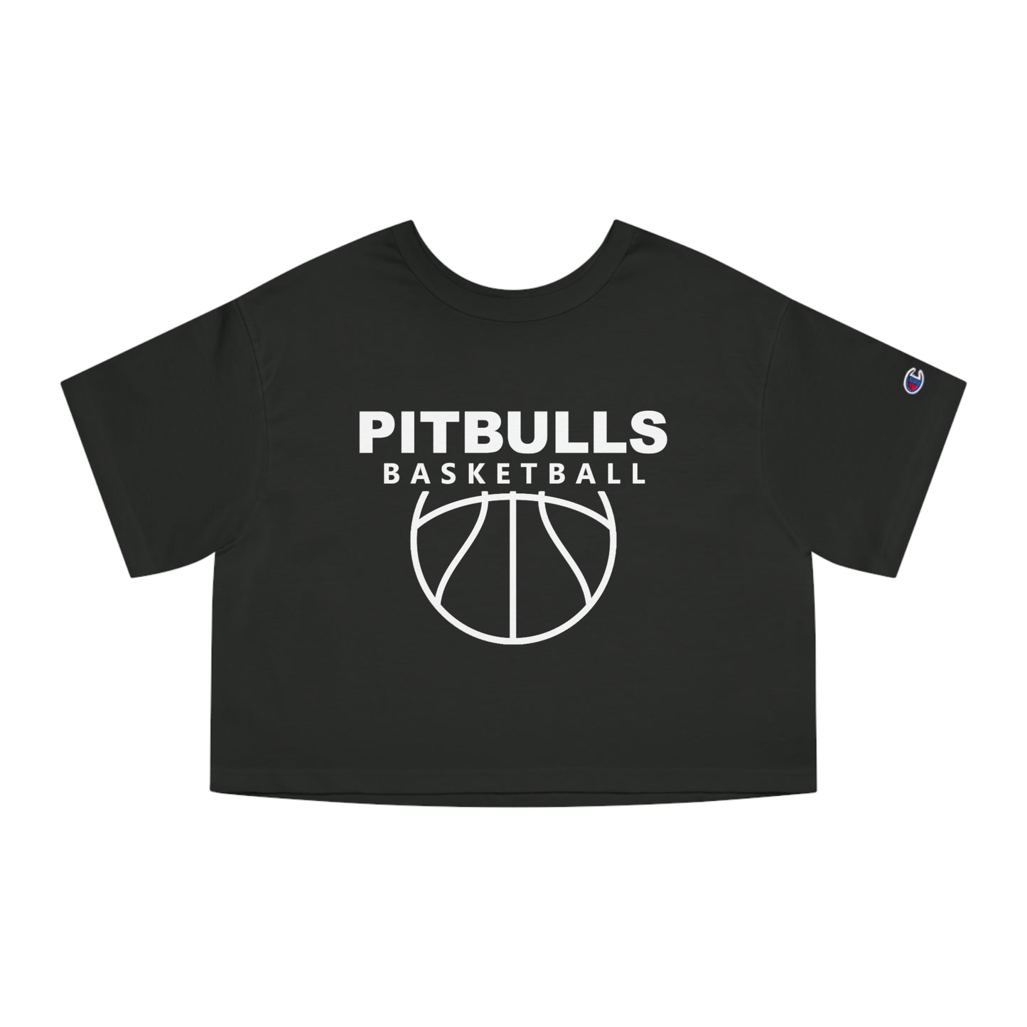 GFWP "Pitbulls Basketball" Champion Women's Heritage Cropped T-Shirt