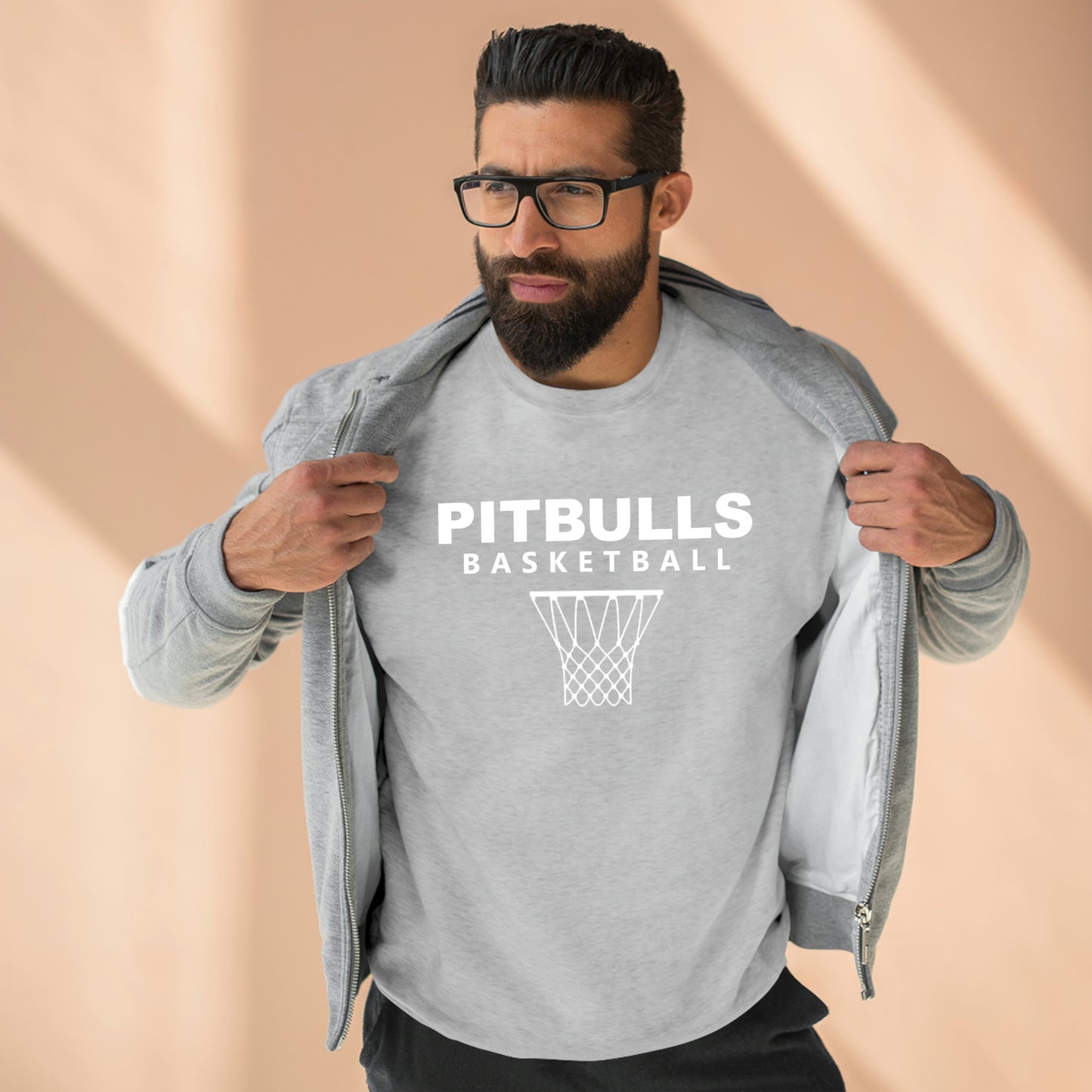 GFWP "Pitbulls Basketball" II Unisex Premium Crewneck Sweatshirt