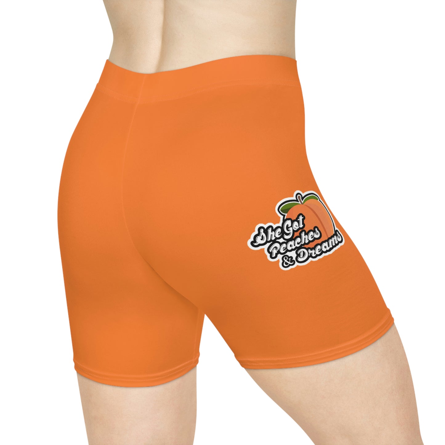 GFWP "Peaches And Dreams" Women's Biker Shorts