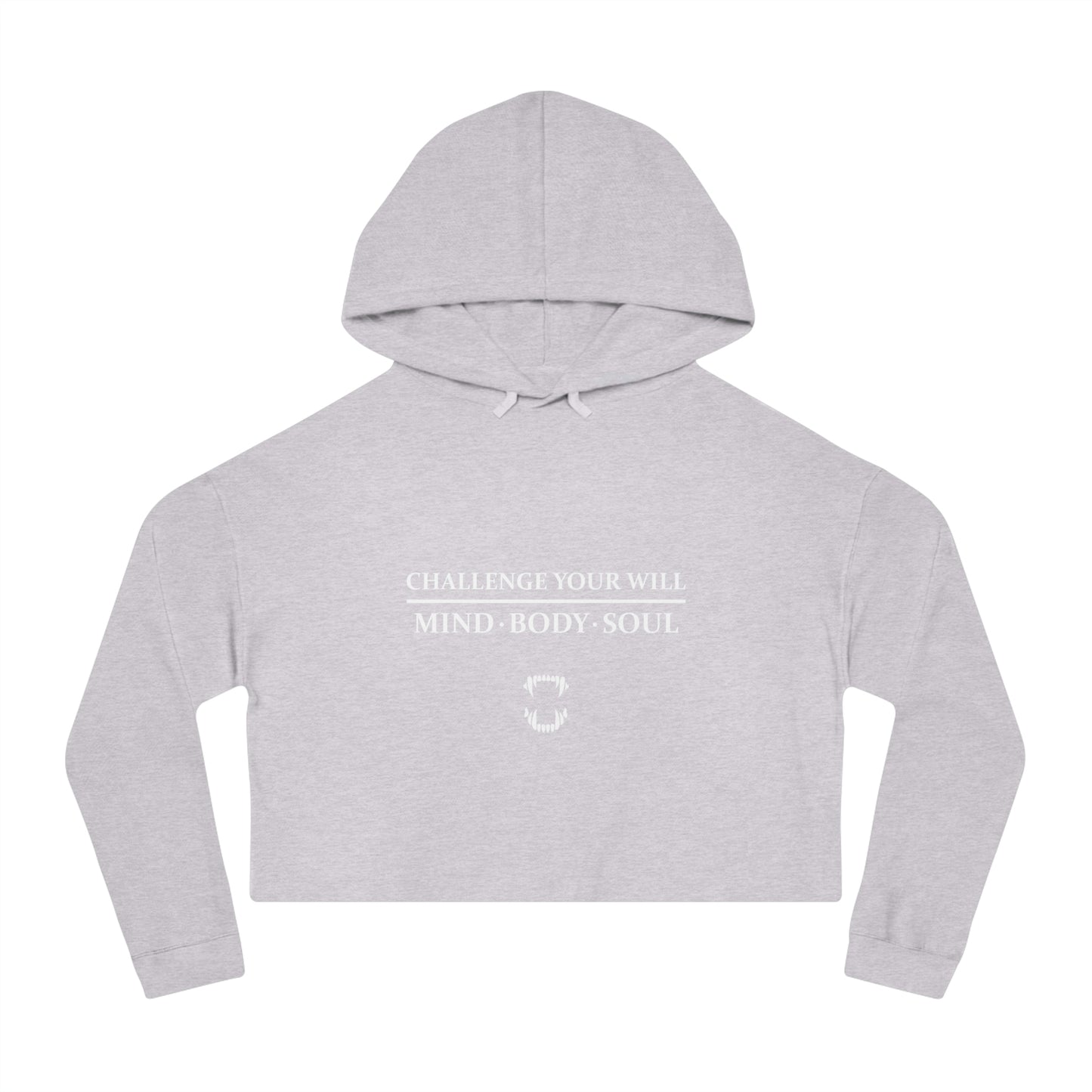 GFWP "Challenge Your Will" Women’s Cropped Hooded Sweatshirt