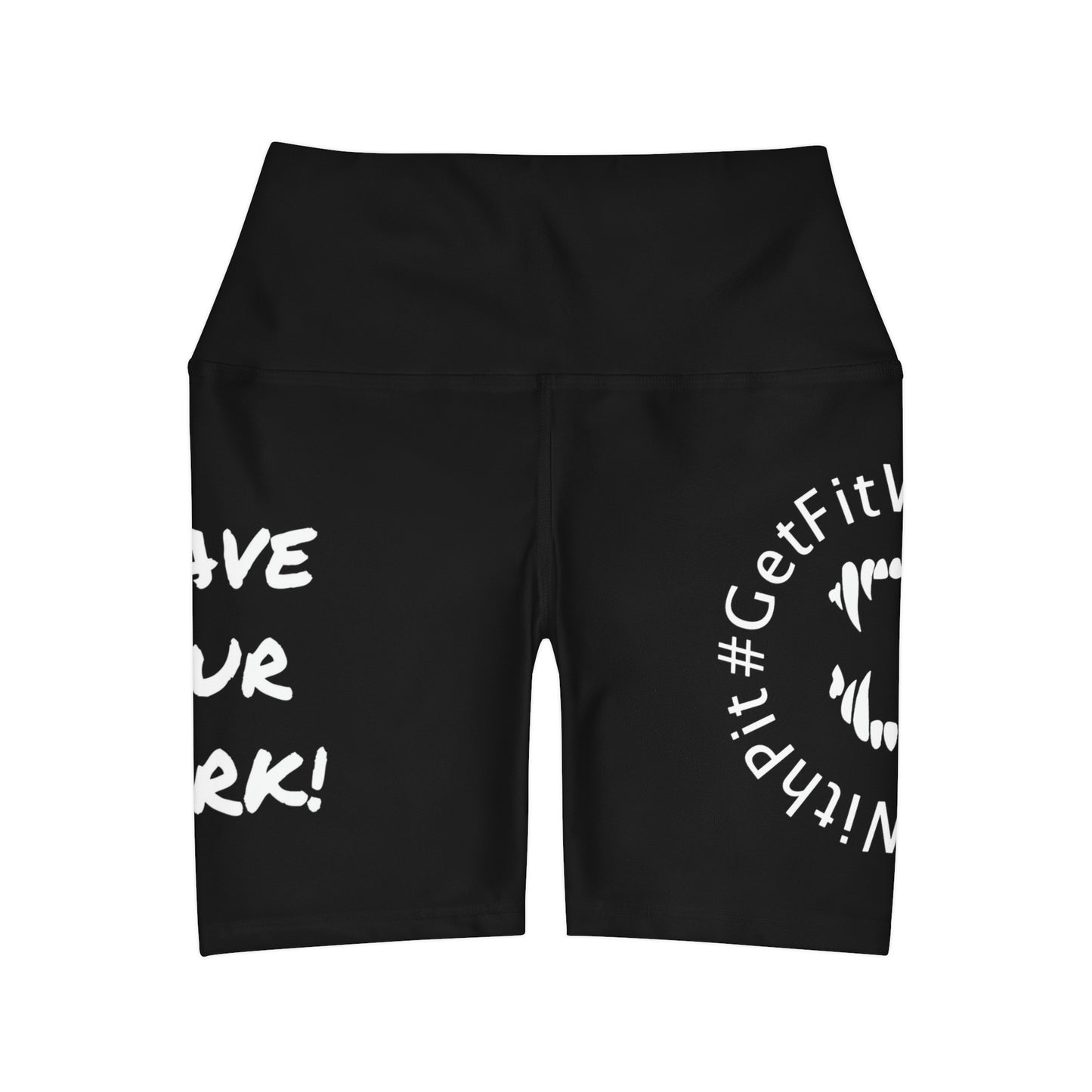 GFWP "Leave Your Mark!" High Waisted Yoga Shorts