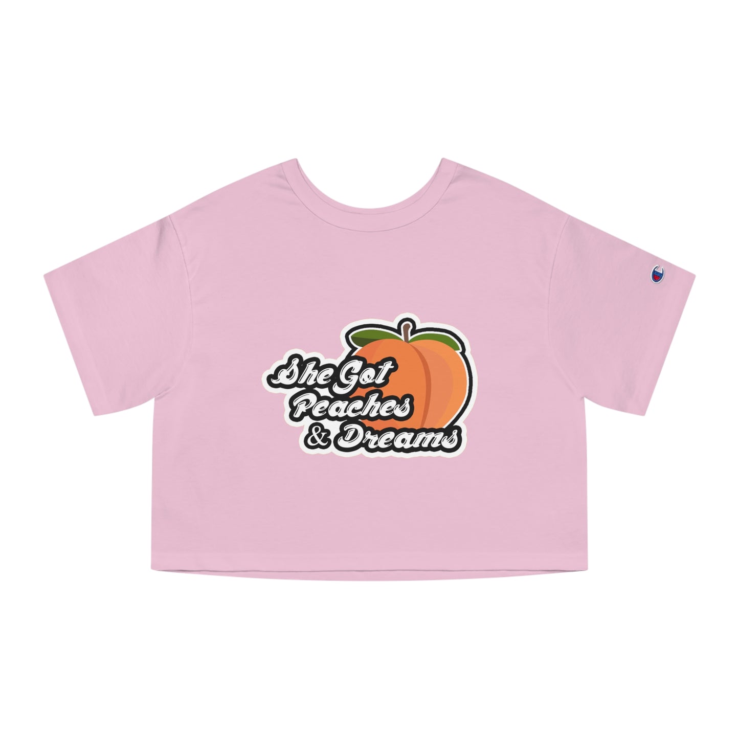 GFWP "Peaches And Dreams" Champion Women's Cropped T-Shirt