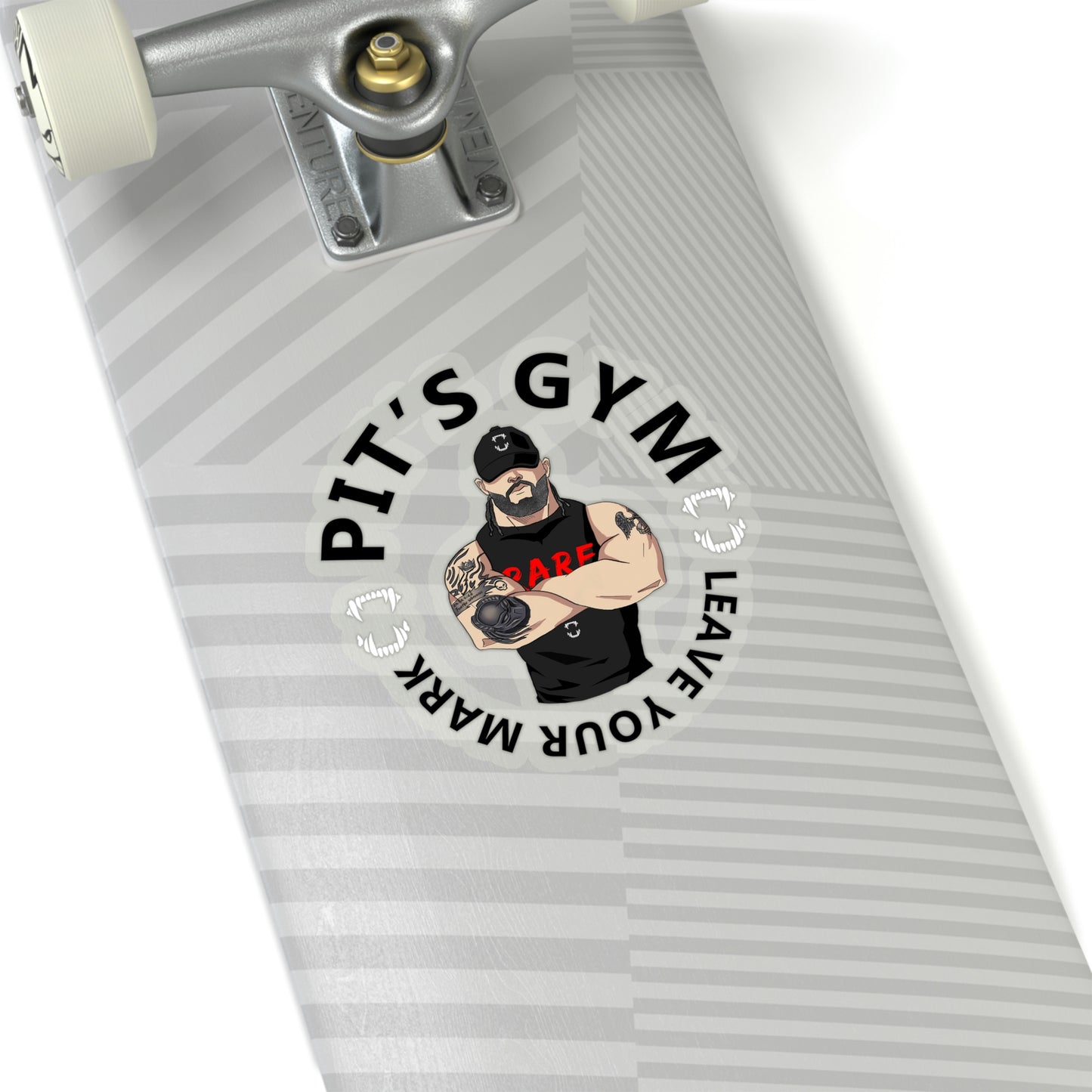 GFWP "Pit's Gym" Cut Stickers