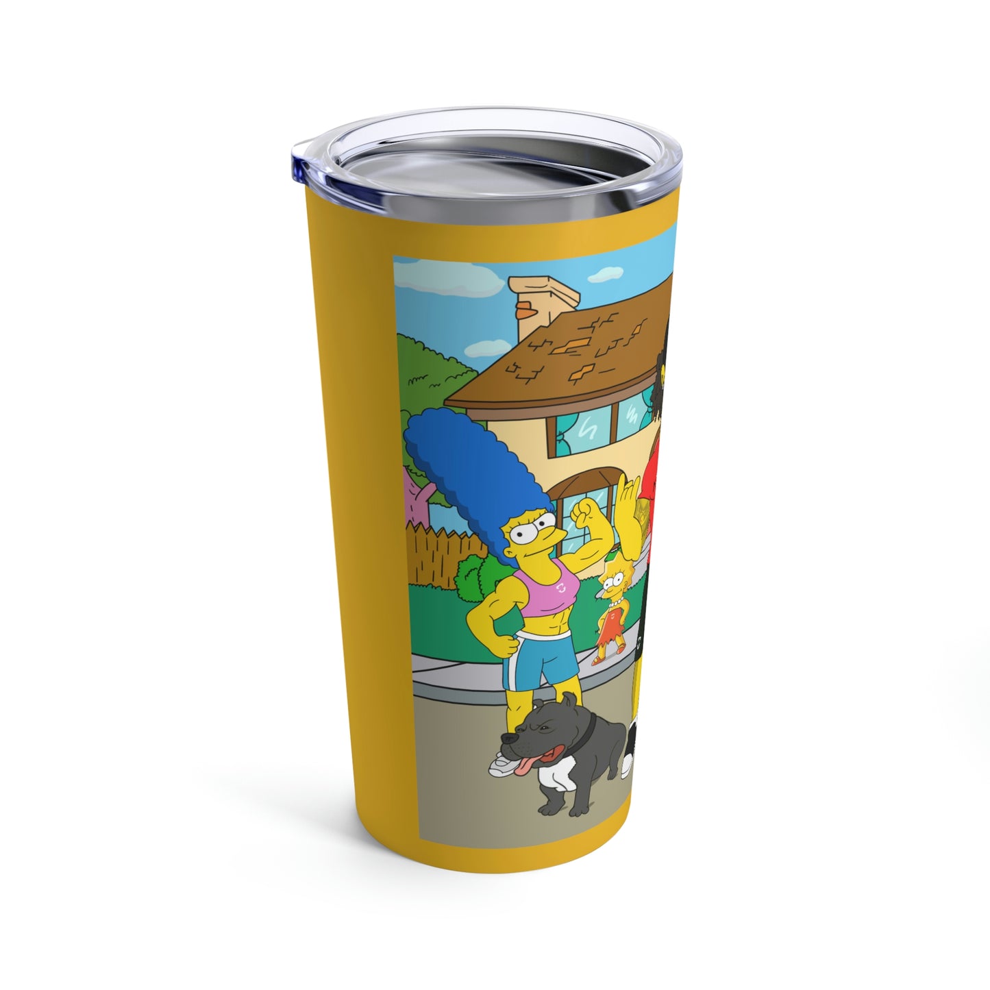 GFWP "Simpsonized" Tumbler 20oz