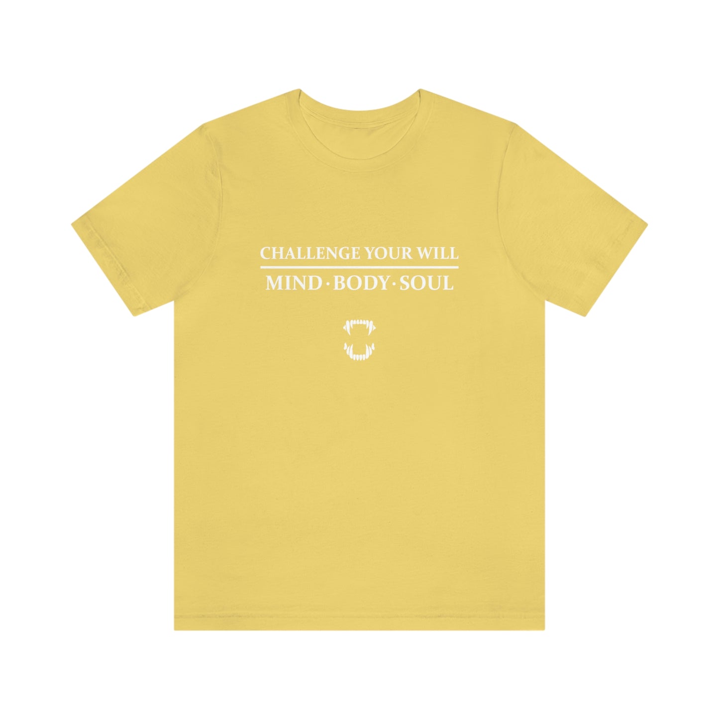 GFWP "Challenge Your Will" Unisex Short Sleeve Tee