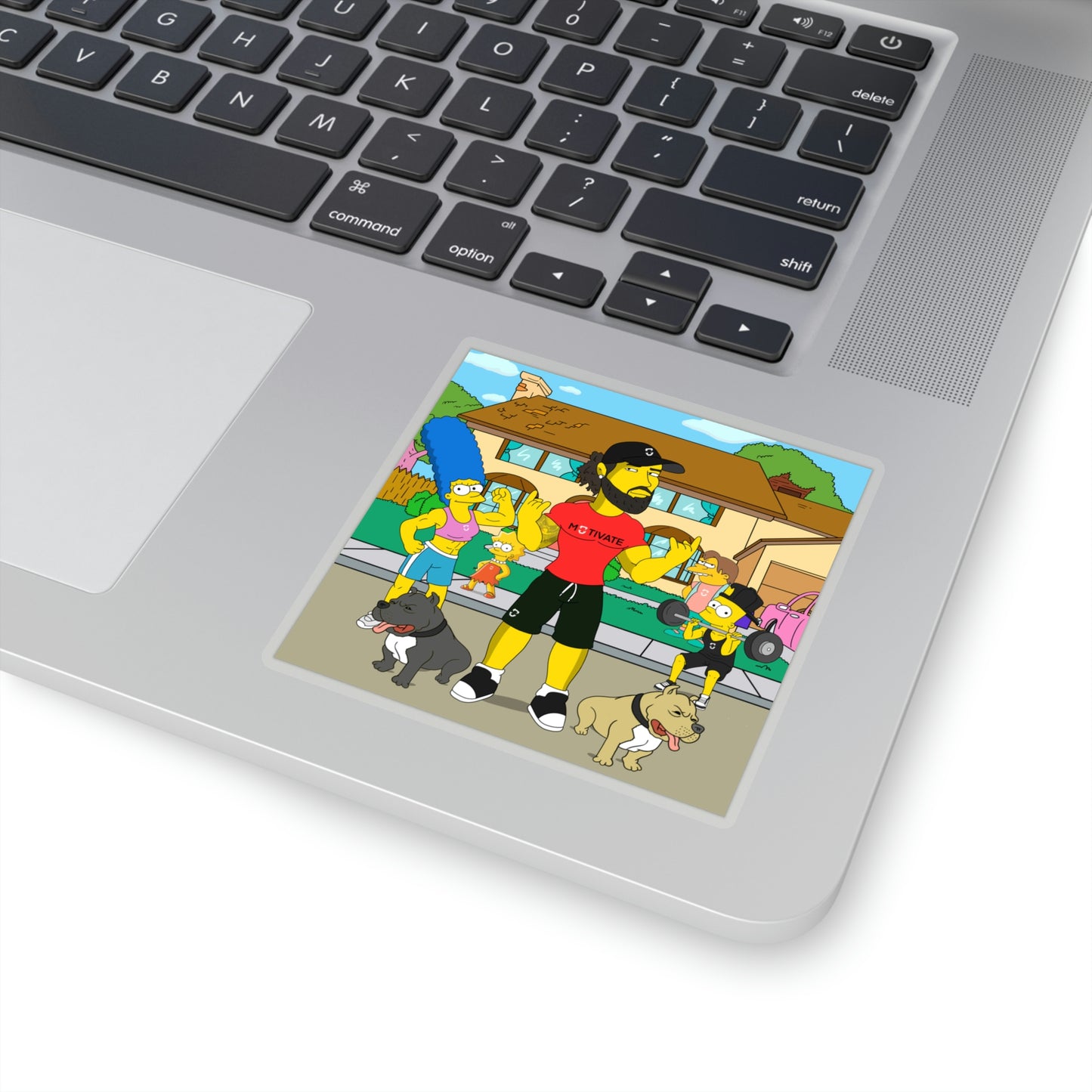 GFWP "Simpsonized" Cut Stickers