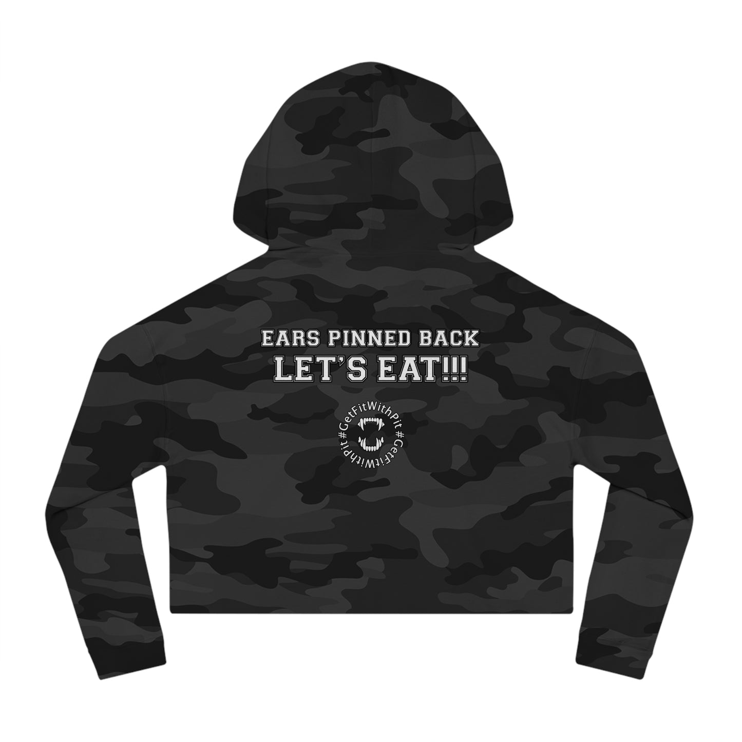 GFWP "Pitbulls Lock In" Women’s Cropped Hooded Sweatshirt