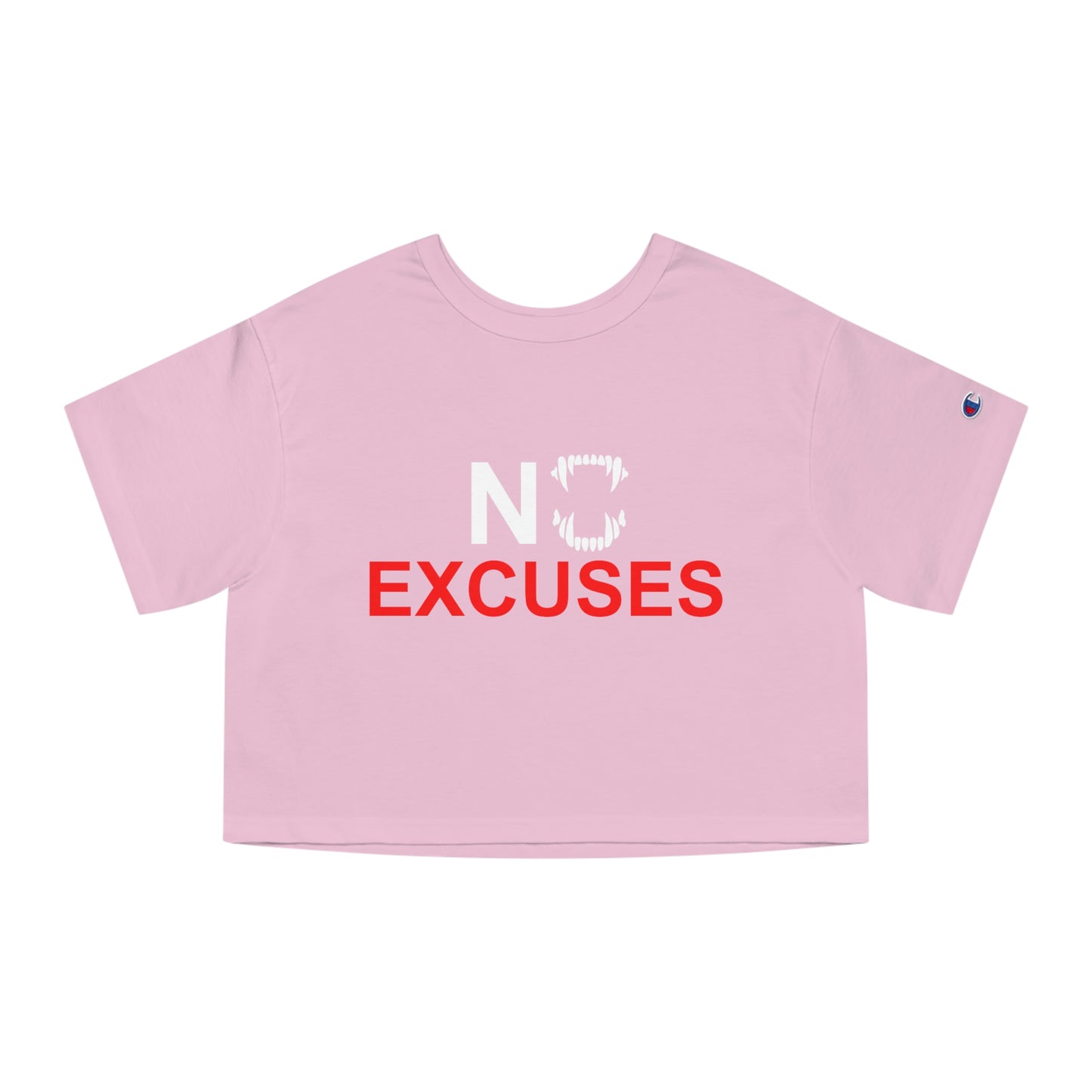 GFWP "No Excuses!" Champion Women's Cropped T-Shirt