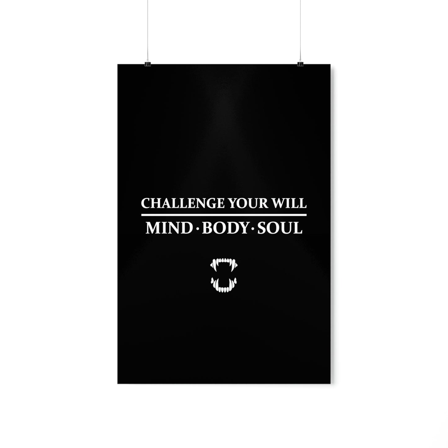 GFWP "Challenge Your Will" Premium Matte Vertical Posters