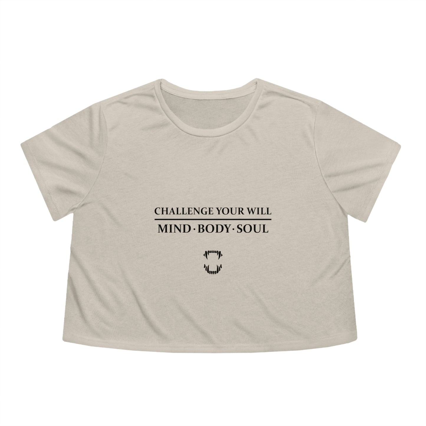 GFWP "Challenge Your Will" Flowy Cropped Tee