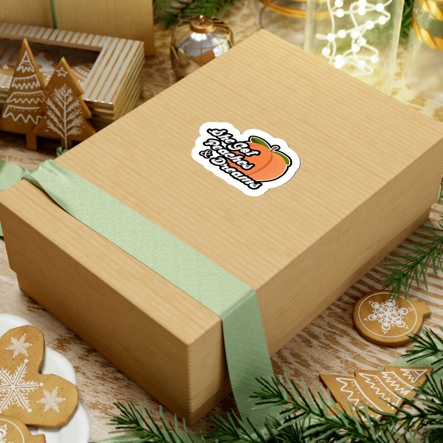 GFWP "Peaches And Dreams" Cut Stickers