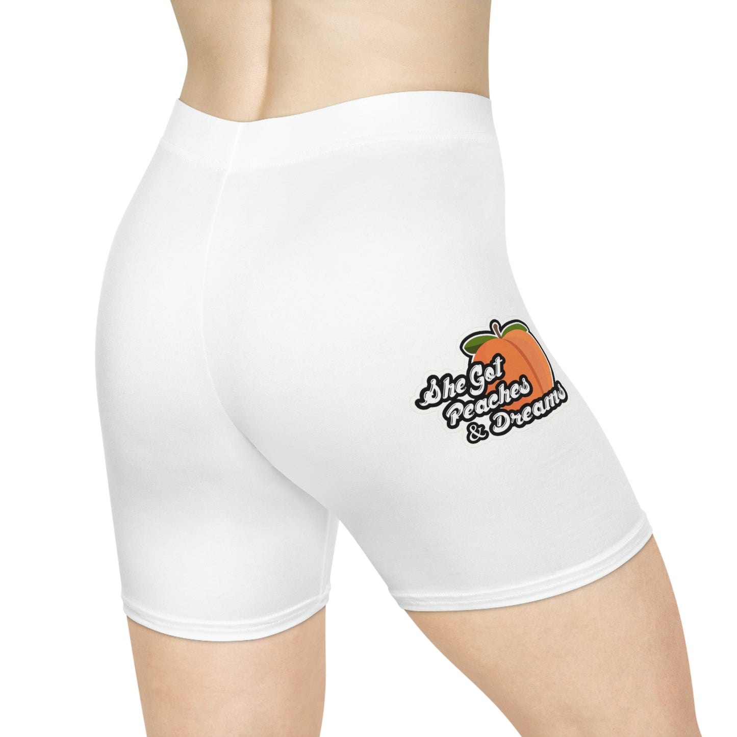 GFWP "Peaches And Dreams" Women's Biker Shorts