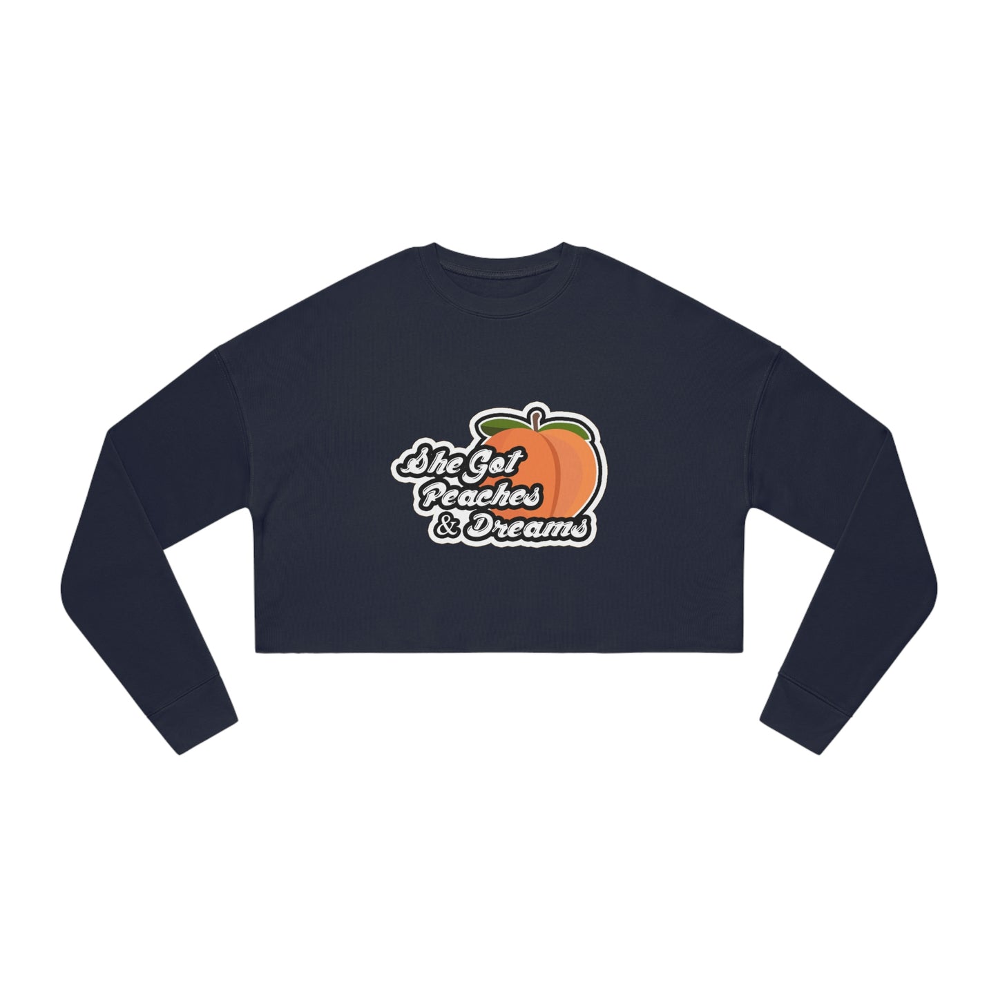 GFWP "Peaches and Dreams" Women's Cropped Sweatshirt