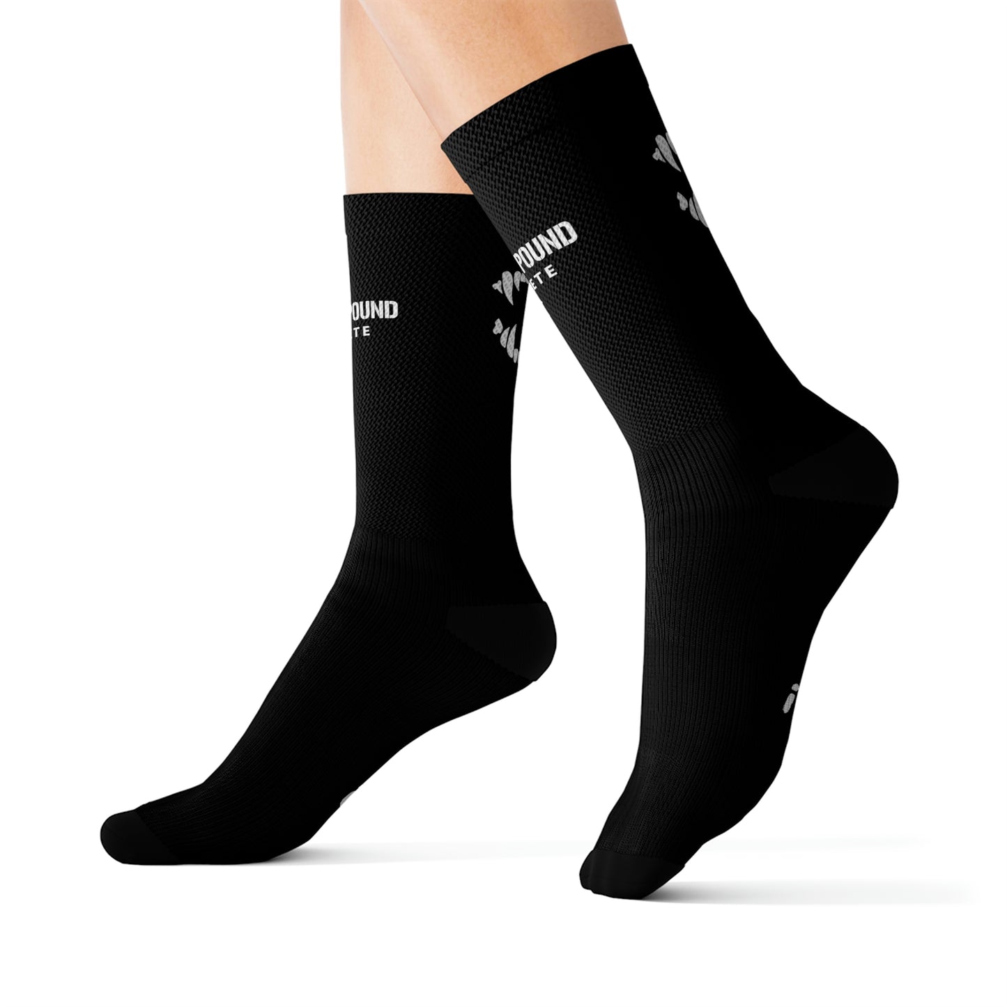 GFWP "Pound 4 Pound Athlete" Sublimation Socks