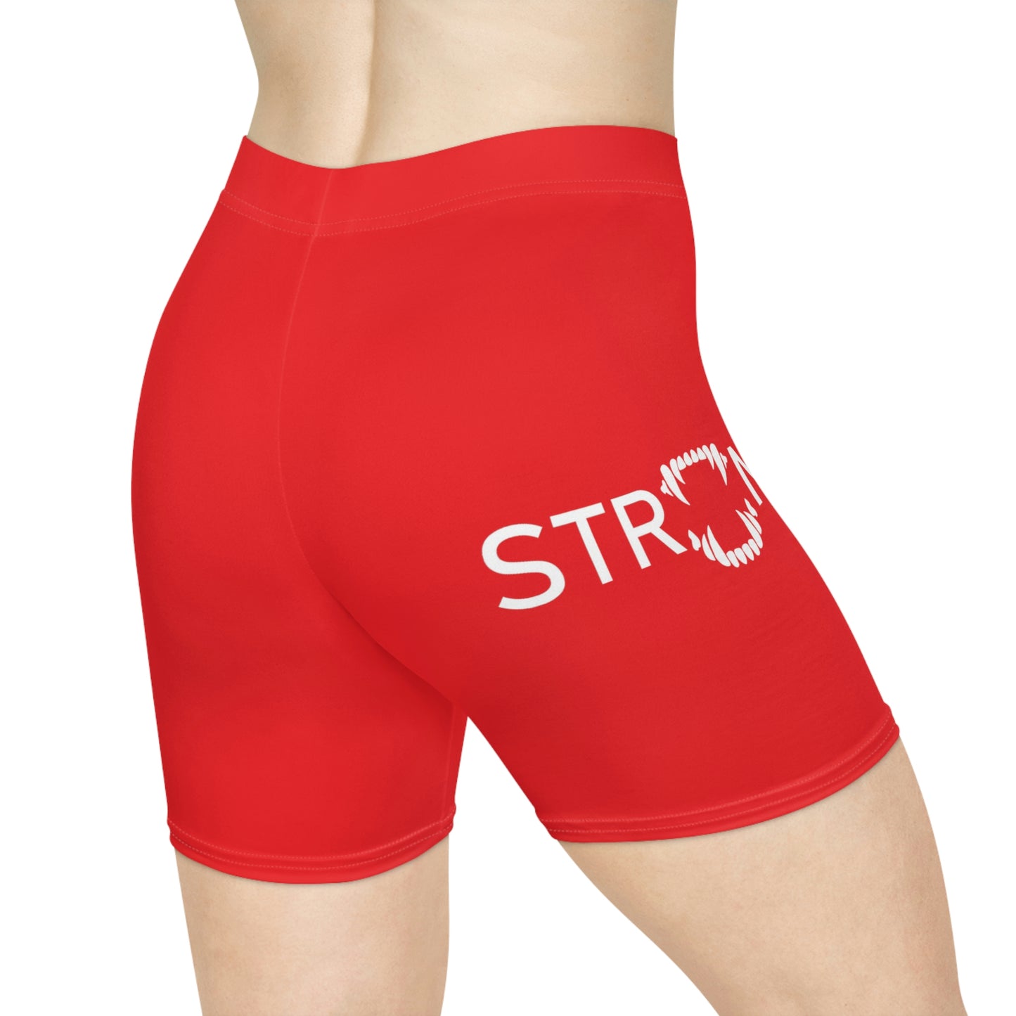 GFWP "Strong" Women's Biker Shorts
