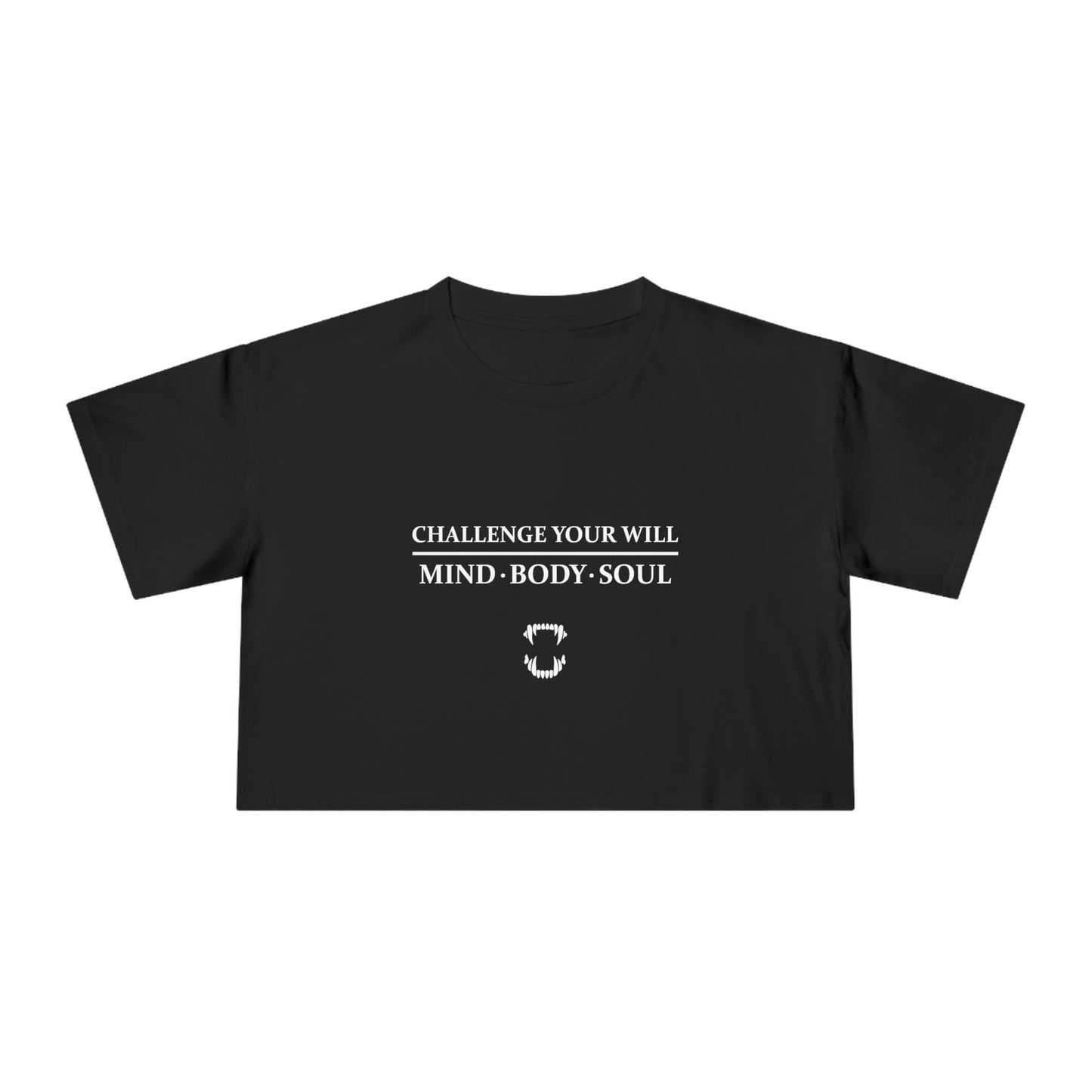 GFWP "Challenge Your Will" Women's Crop Tee