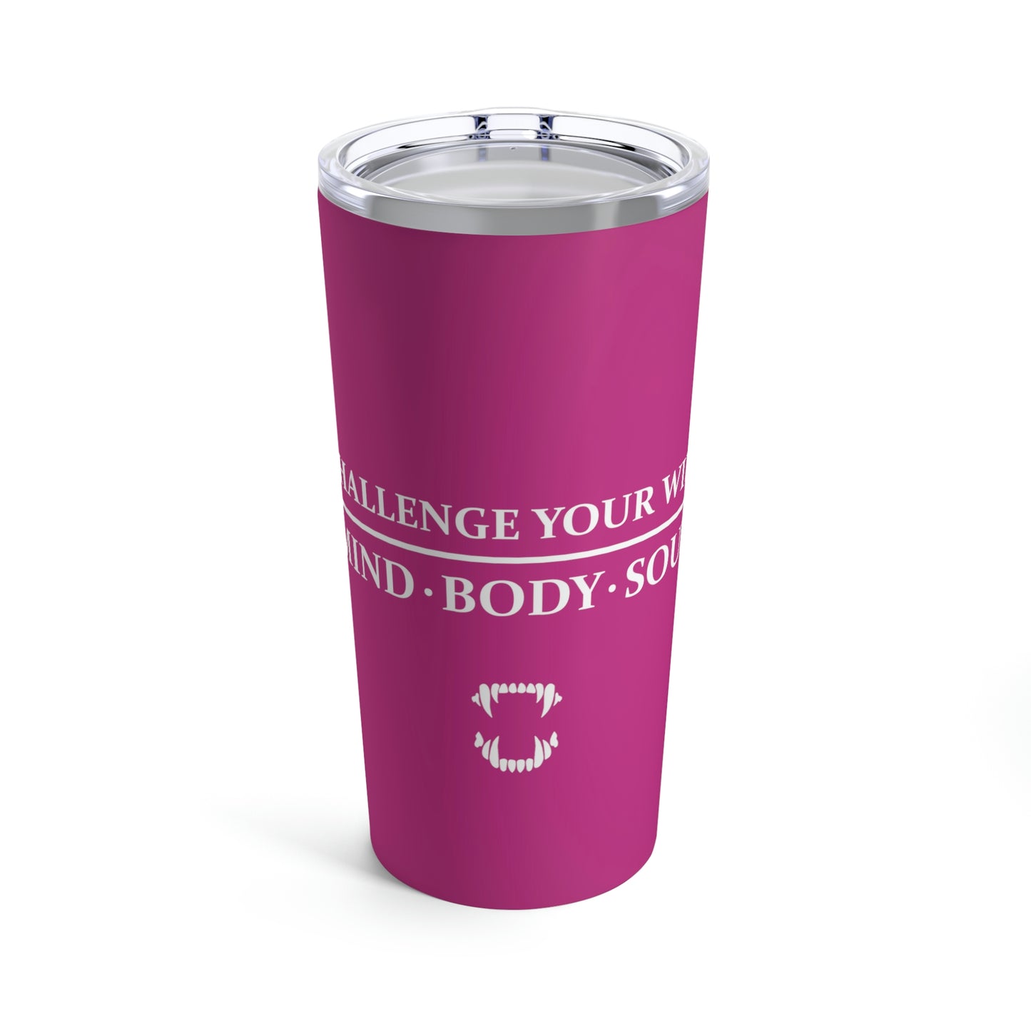 GFWP "Challenge Your Will" Tumbler 20oz