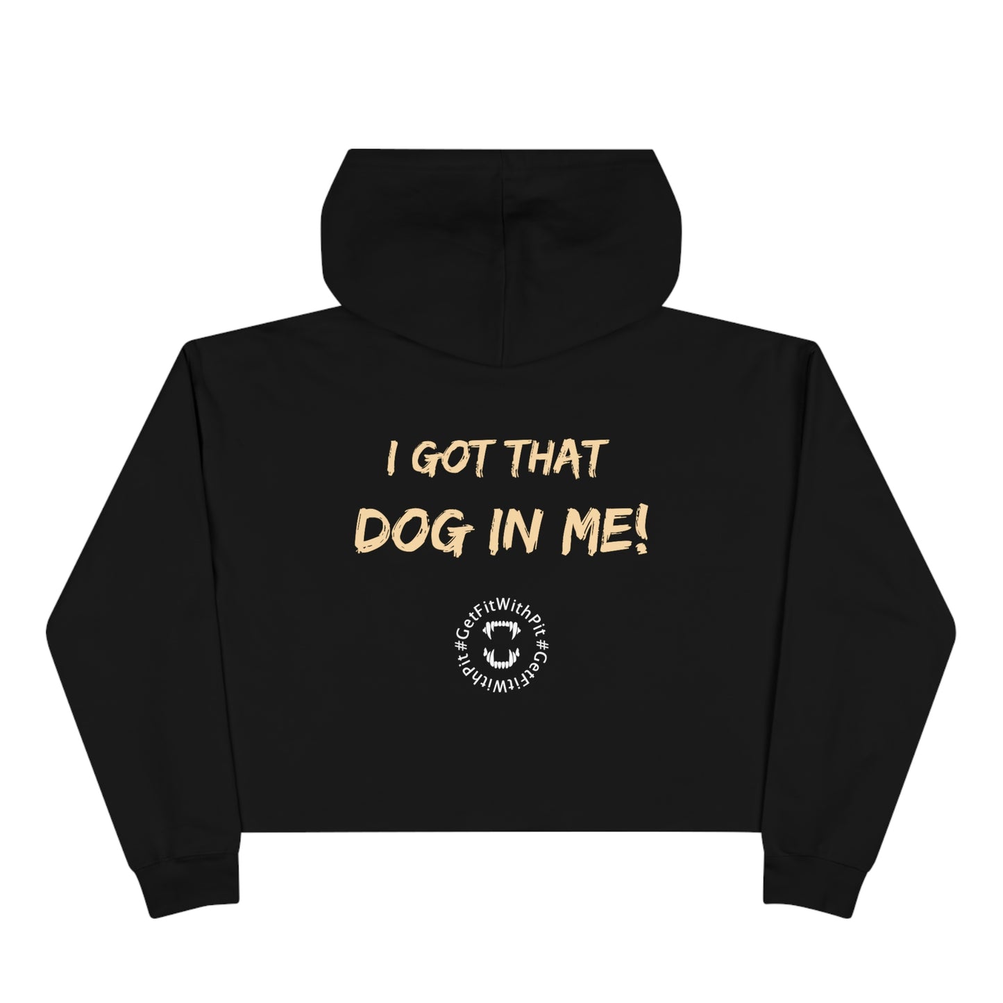 GFWP "Got That Dog In Me" Crop Hoodie