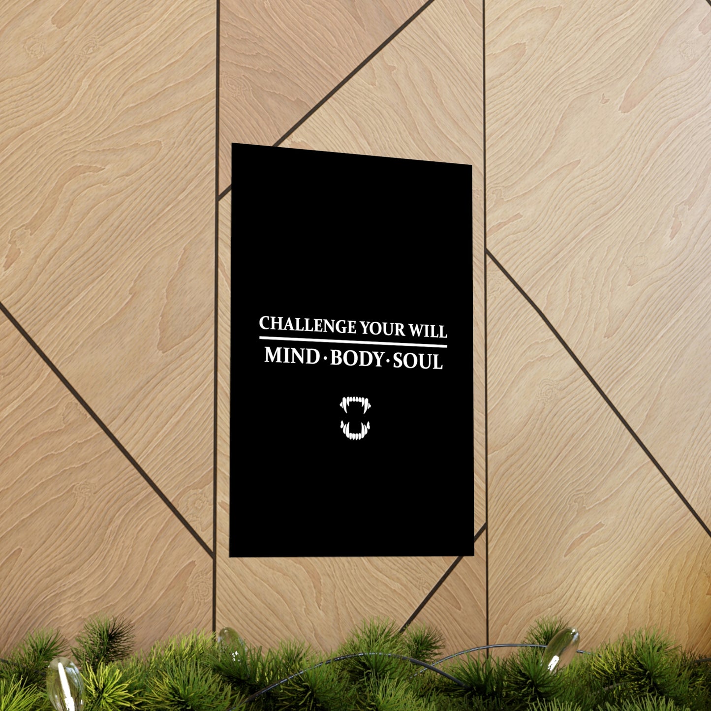 GFWP "Challenge Your Will" Premium Matte Vertical Posters
