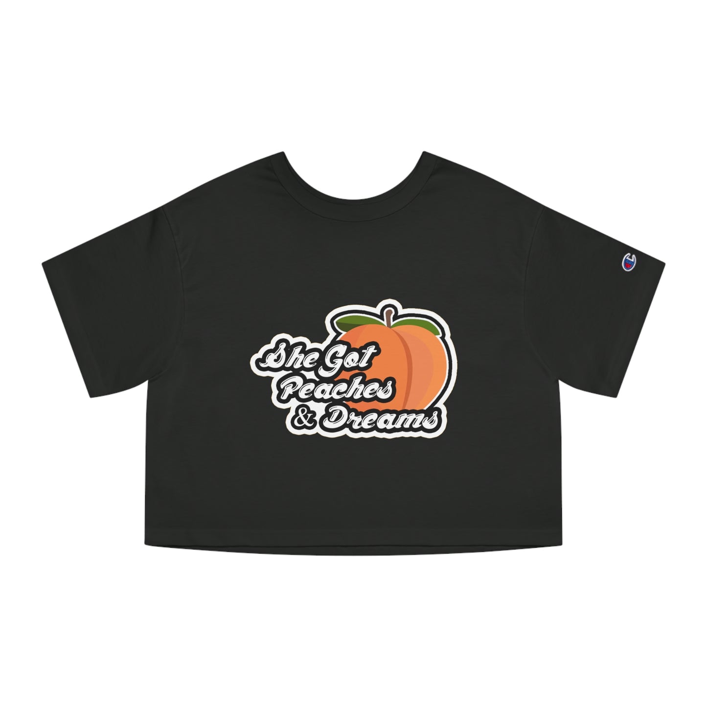 GFWP "Peaches And Dreams" Champion Women's Cropped T-Shirt