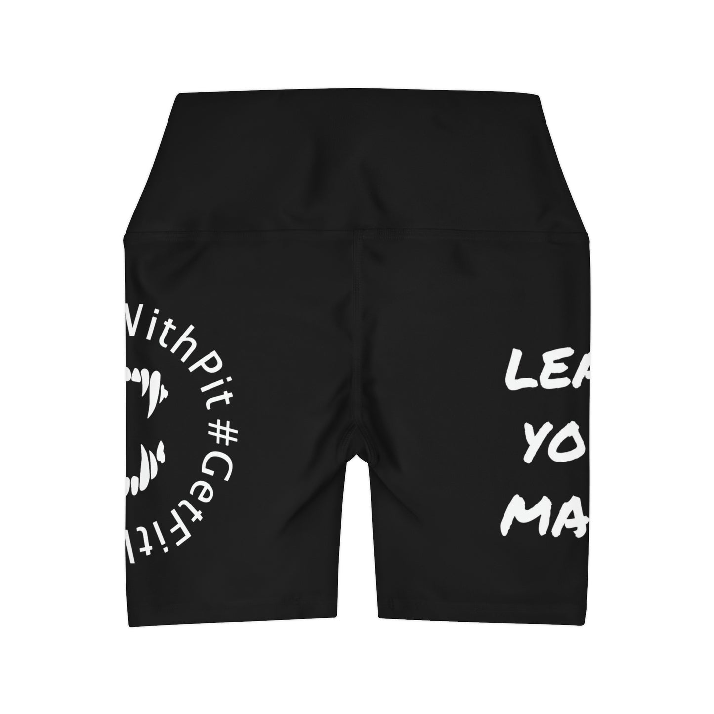 GFWP "Leave Your Mark!" High Waisted Yoga Shorts