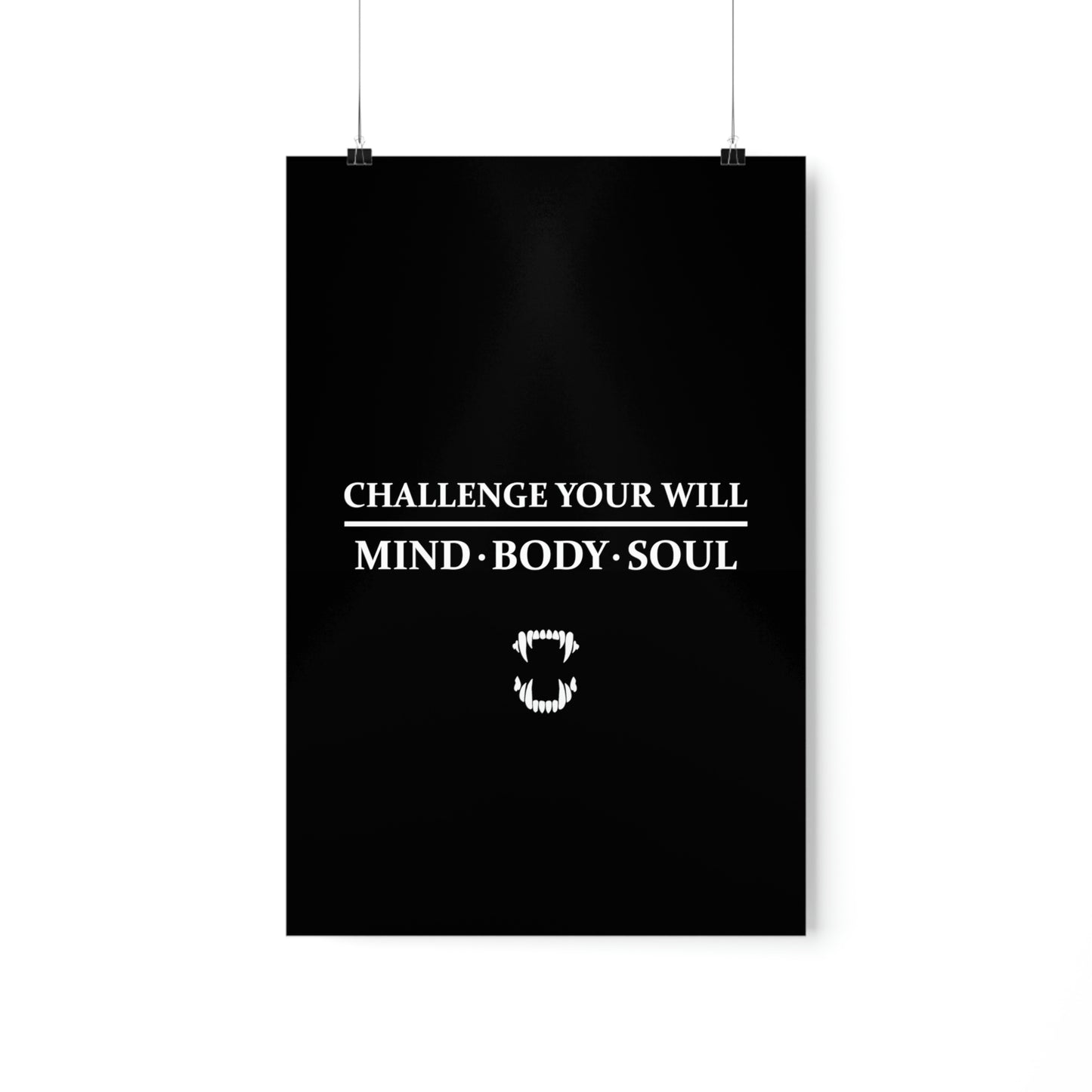 GFWP "Challenge Your Will" Premium Matte Vertical Posters
