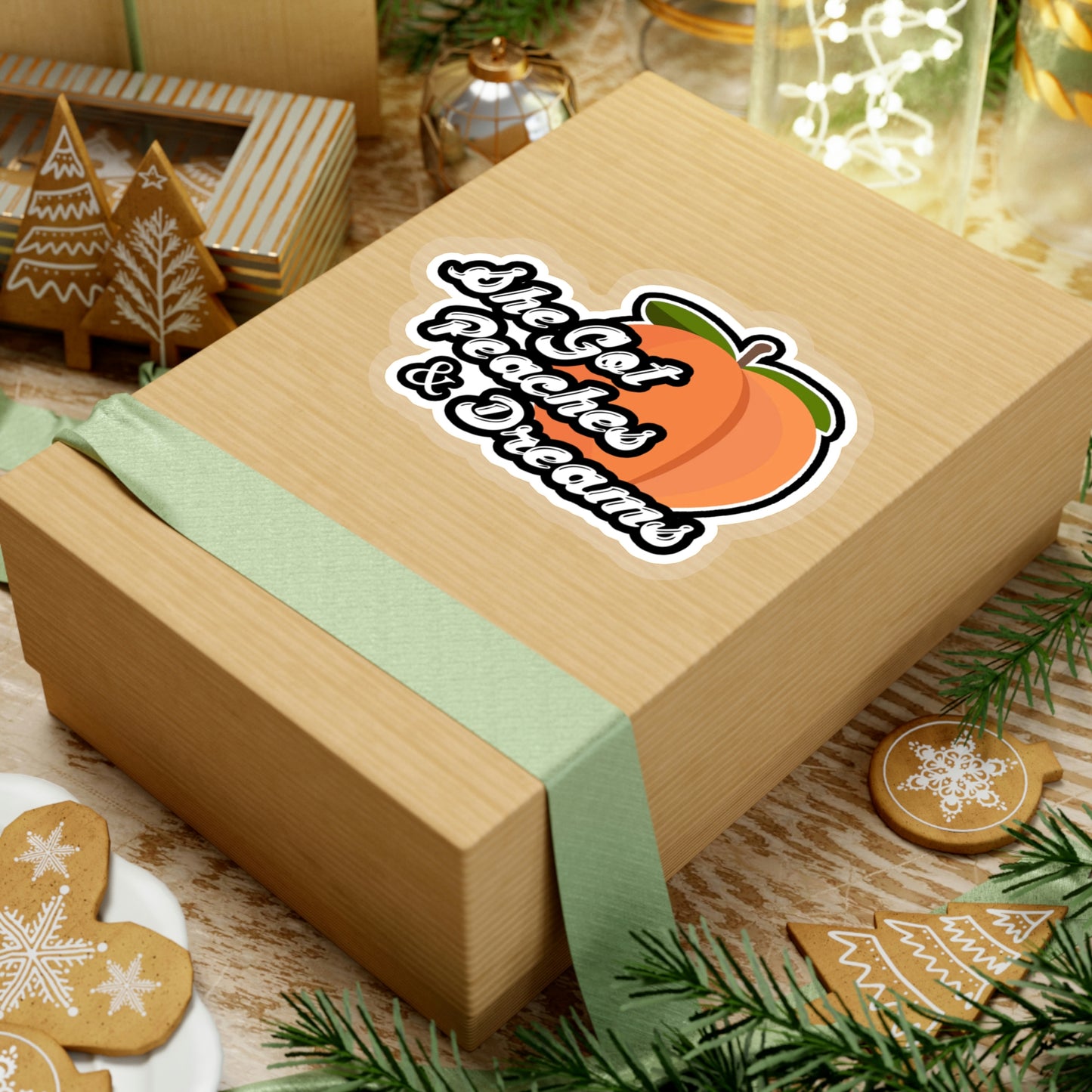 GFWP "Peaches And Dreams" Cut Stickers