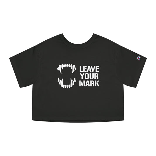 GFWP 'Leave Your Mark" Champion Women's Heritage Cropped T-Shirt