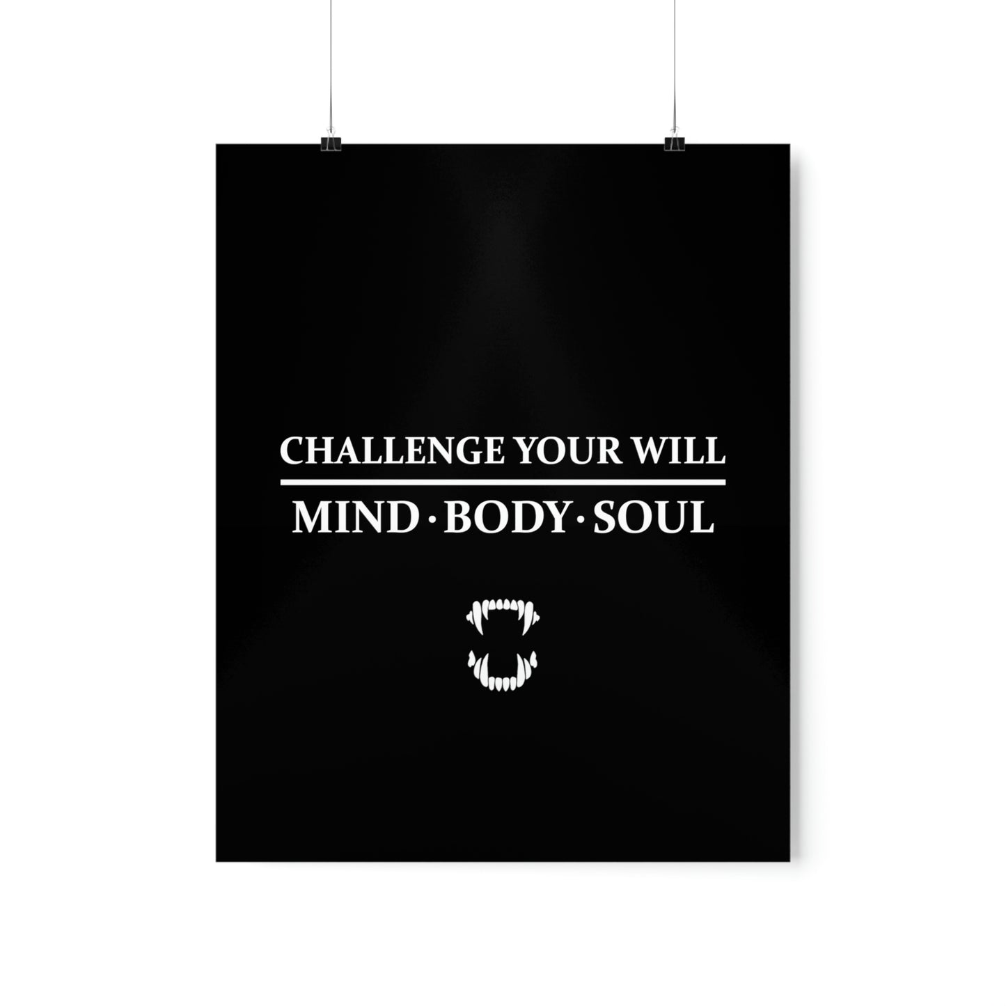 GFWP "Challenge Your Will" Premium Matte Vertical Posters