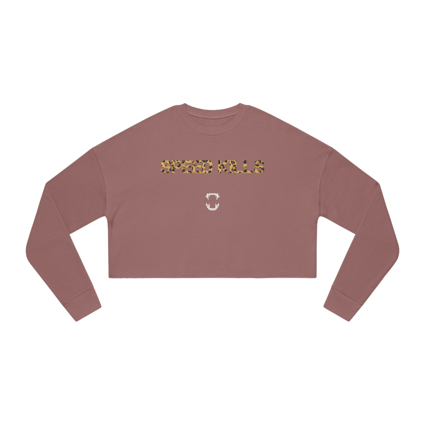 GFWP "Speed Kills" Women's Cropped Sweatshirt