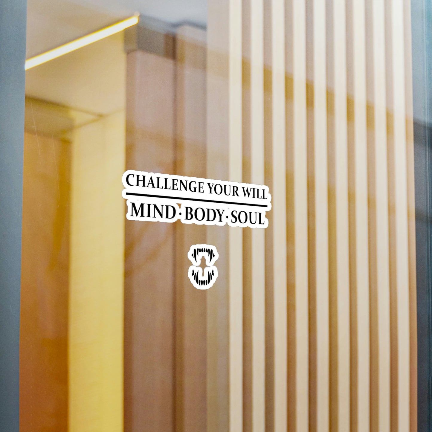 GFWP "Challenge Your Will" Cut Vinyl Decals
